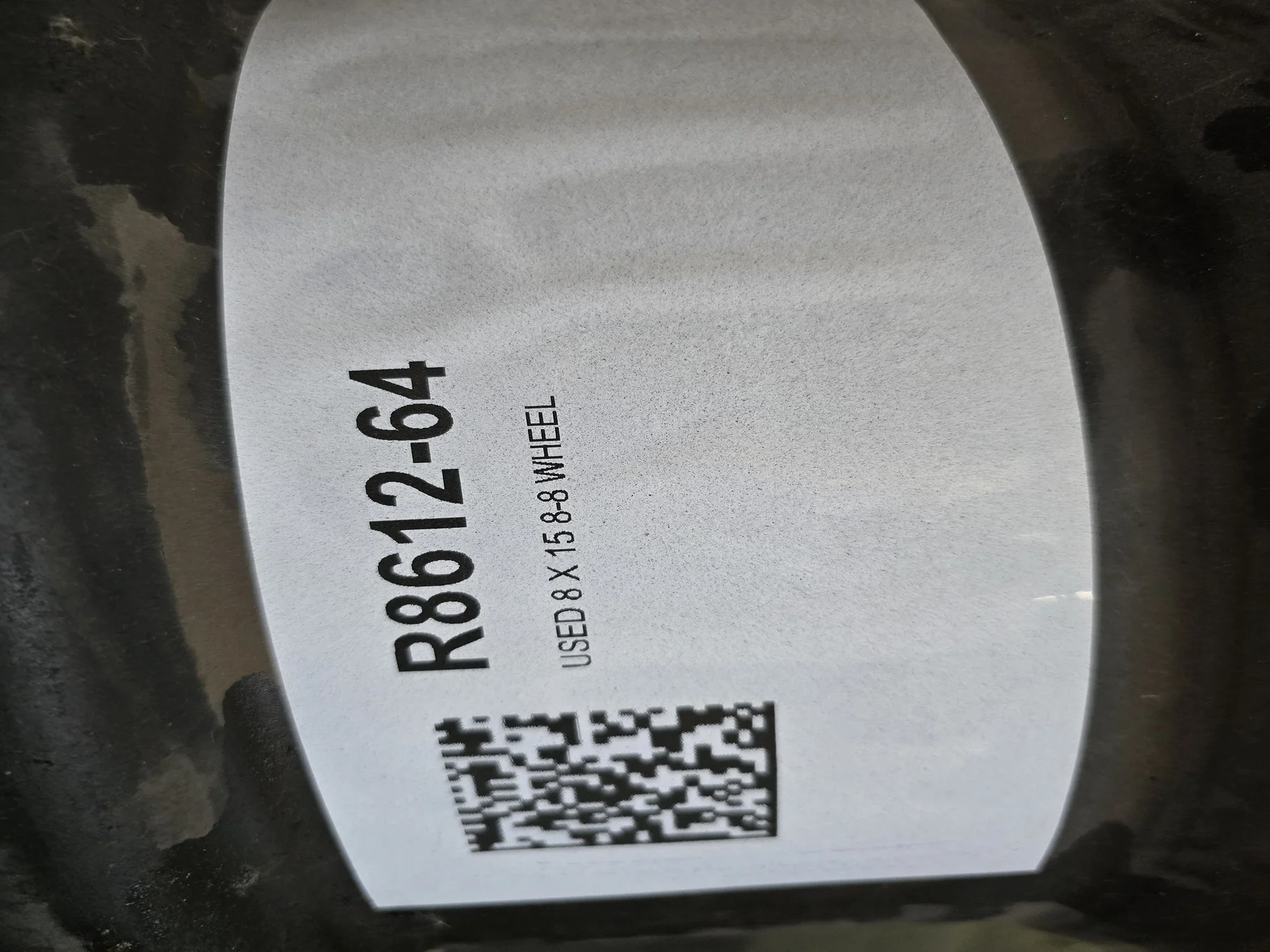 USED 8 X 15 8-8 WHEEL image 4