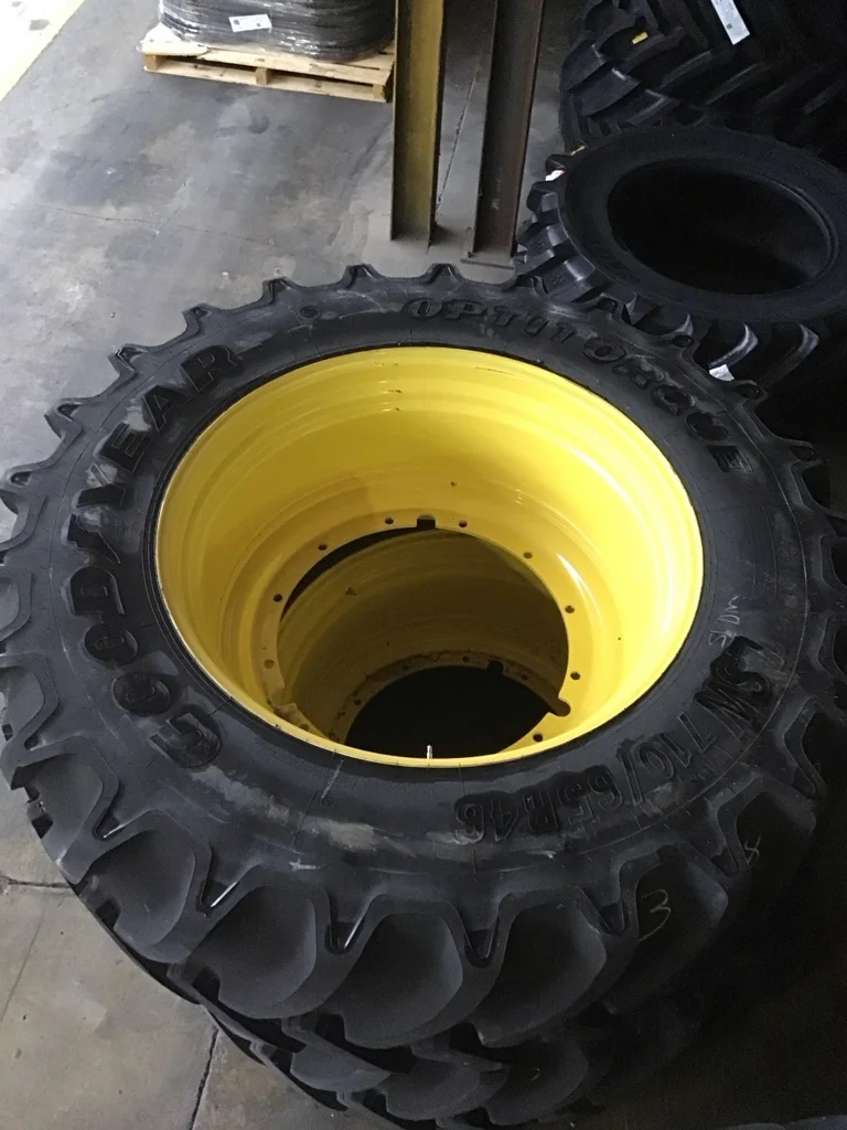 TAKE-OFF SET OF 4 TITAN LSW WHL W-710/65R46 188D OPTITORQUE ON 25 X 46 (12-32.047-30.08) FOR SPRAYER image 2