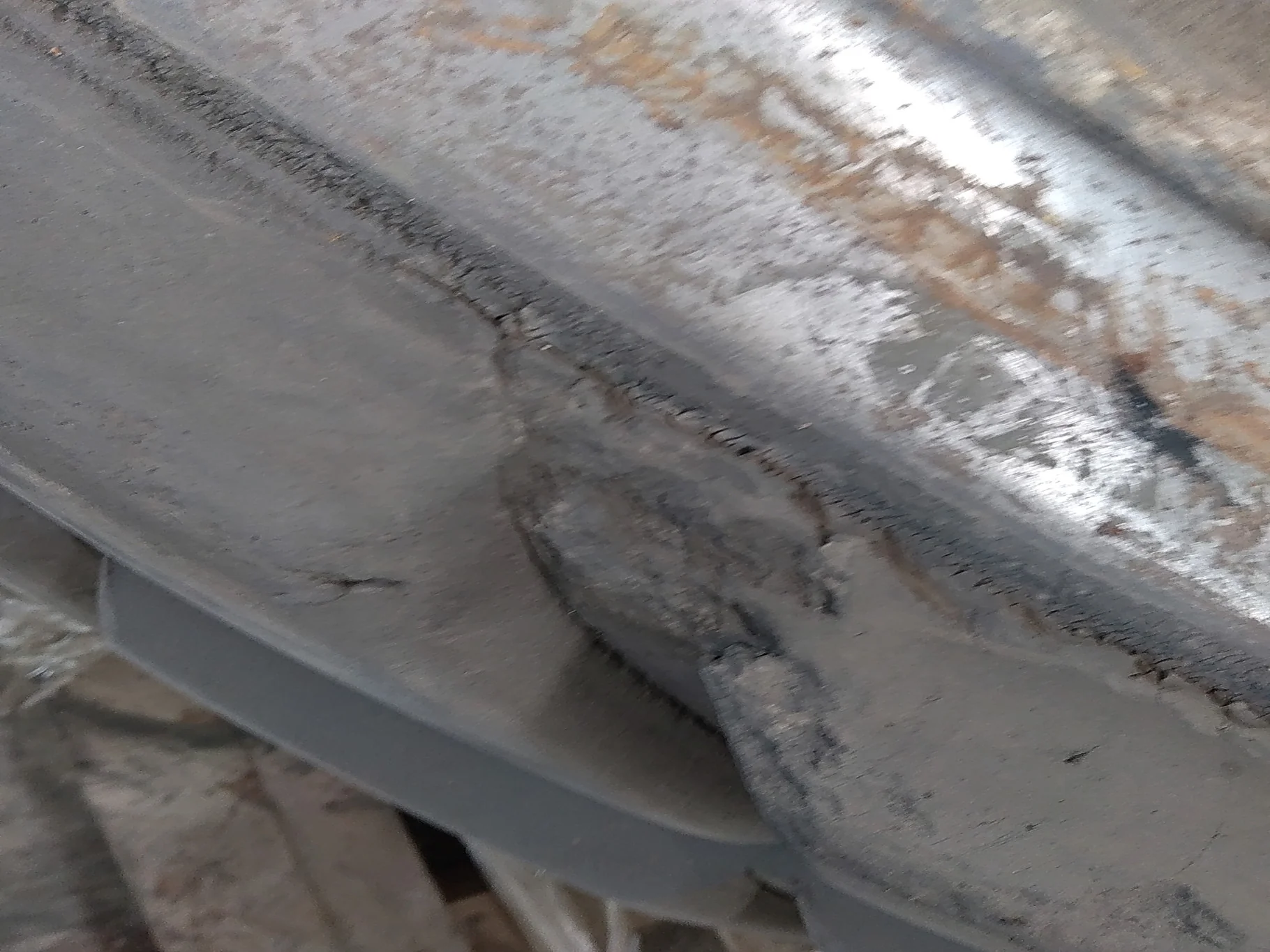 TAKE-OFF REBUILT DRIVE WHEEL CAT MT700 5" RUBBER LEFT image 7