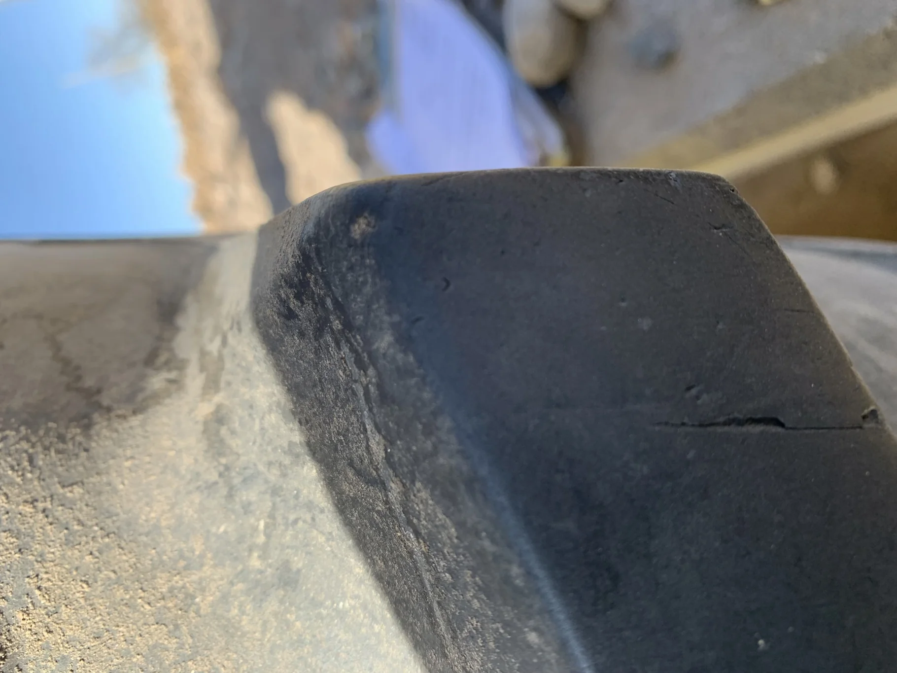 Used 85% 460/85R38 Carlisle FSTR R-1W (149A8) On 18 x 38 JD 12 bolt stub disc - Good Condition (Mul image 8