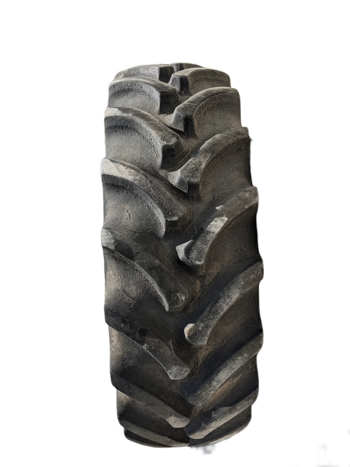 Used 95% 710/70R42 Goodyear Optitrac (173D) R-1W TL on a 23 x 42 JD Yellow 12 Bolt (.945) Stub image 4