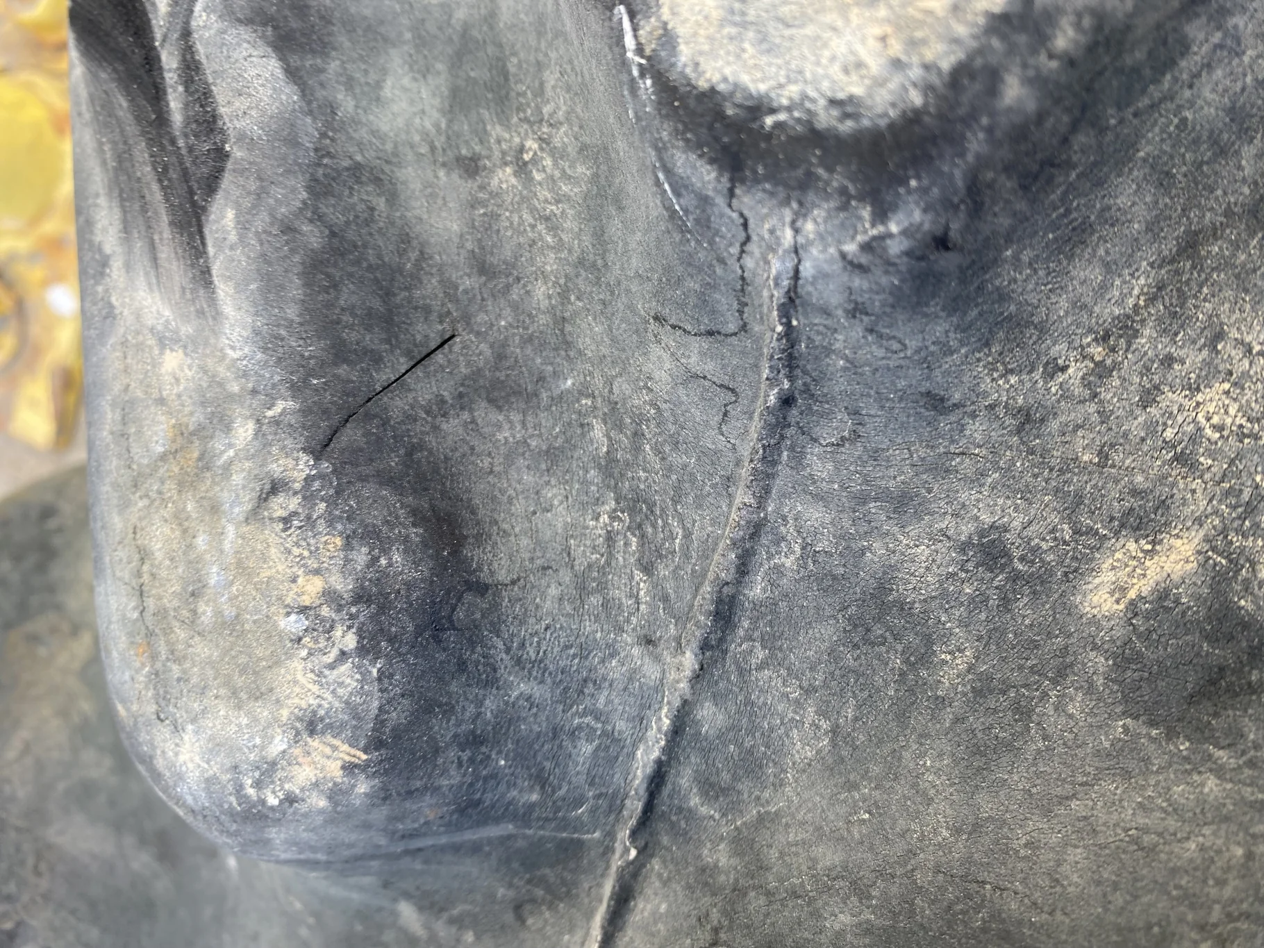 Used 50% 320/85R34 Firestone Radial 9000 R-1W (133B) TL on a 10 x 34 John Deere Yellow 10 Bolt (.9 image 7