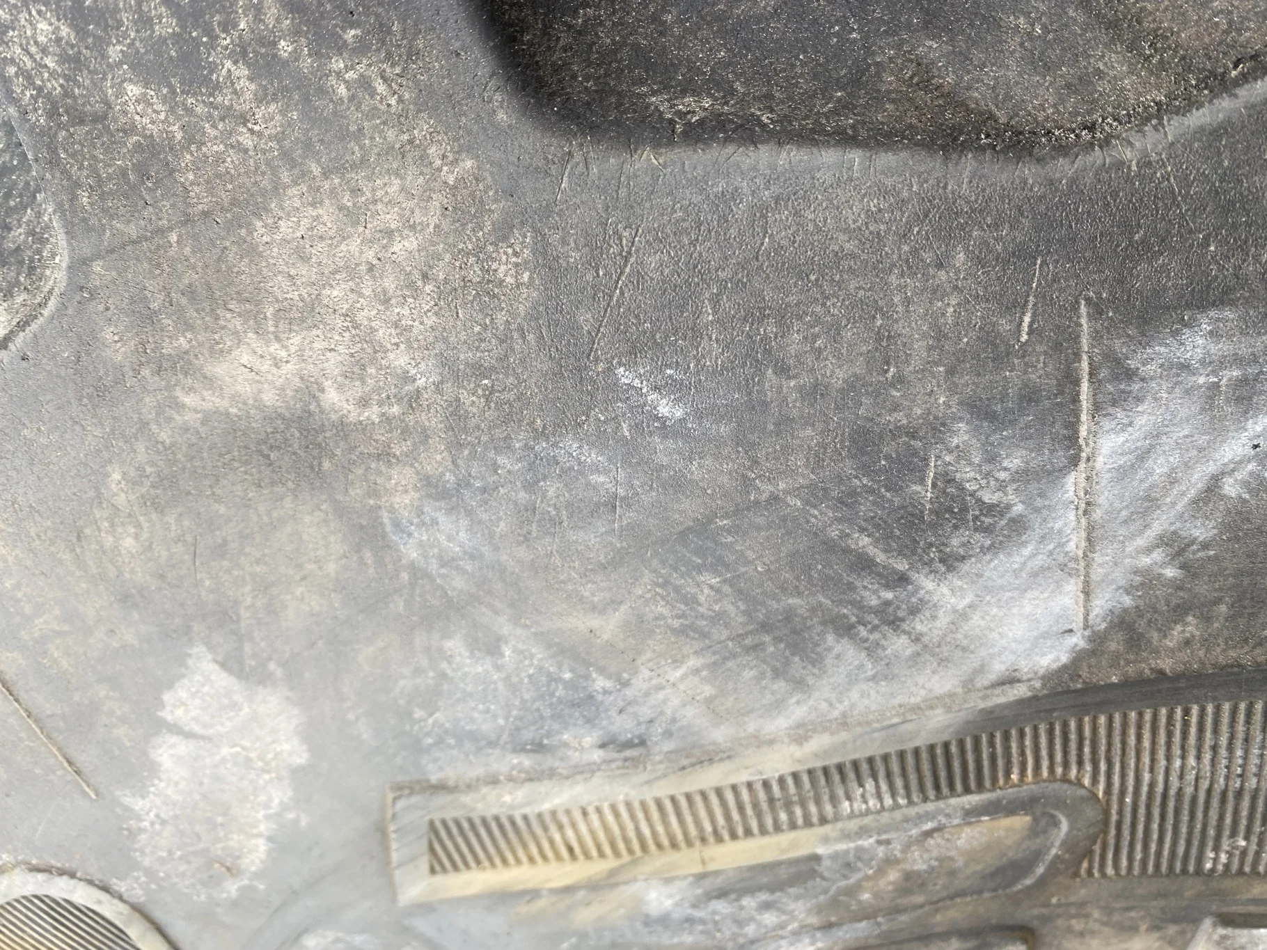 Used 85% 580/85R42 Firestone Radial Deep Tread 23 R-1W (166B) TL on a 18 x 42 20-13.187-10.50 24.5FS image 6