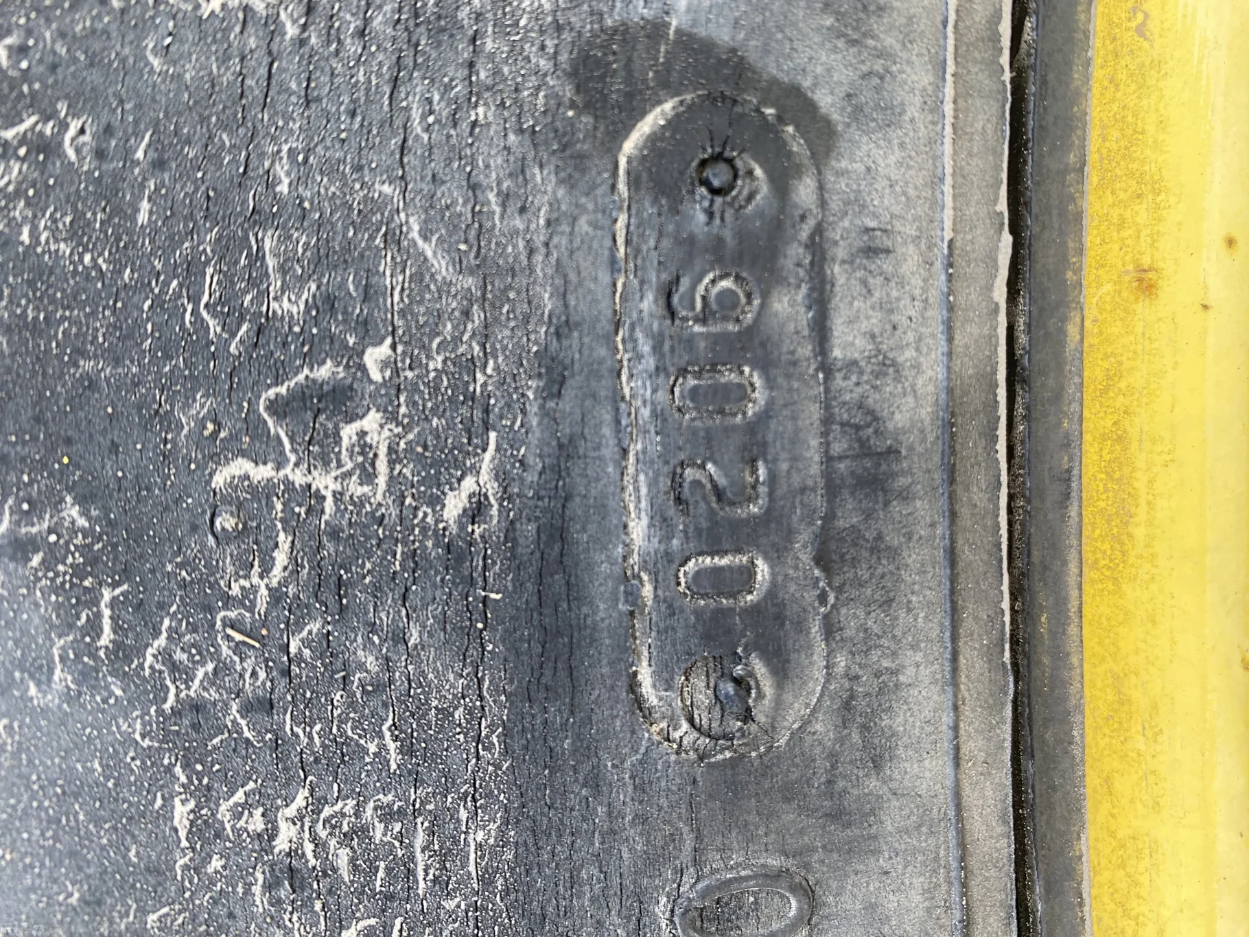 Used 40% 480/80R46 Firestone Radial All Traction 23 R-1 (158B) TL on a 16 x 46 JD Yellow 12 B image 5