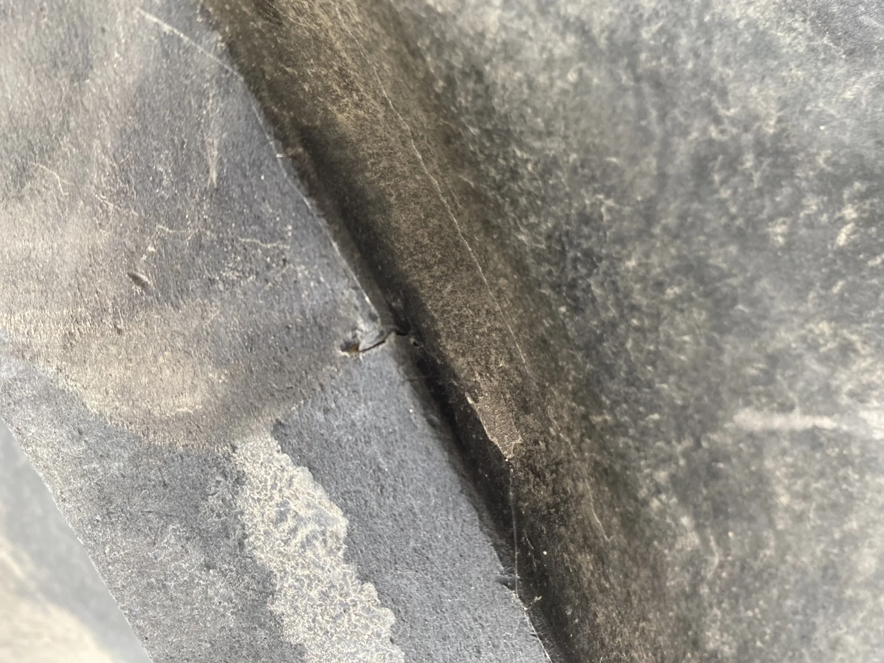 Used 98% 650/85R38 Goodyear Optitrac DT824 R-1W (173A8/173B) TL (tear in bead, slight road wear - go image 8