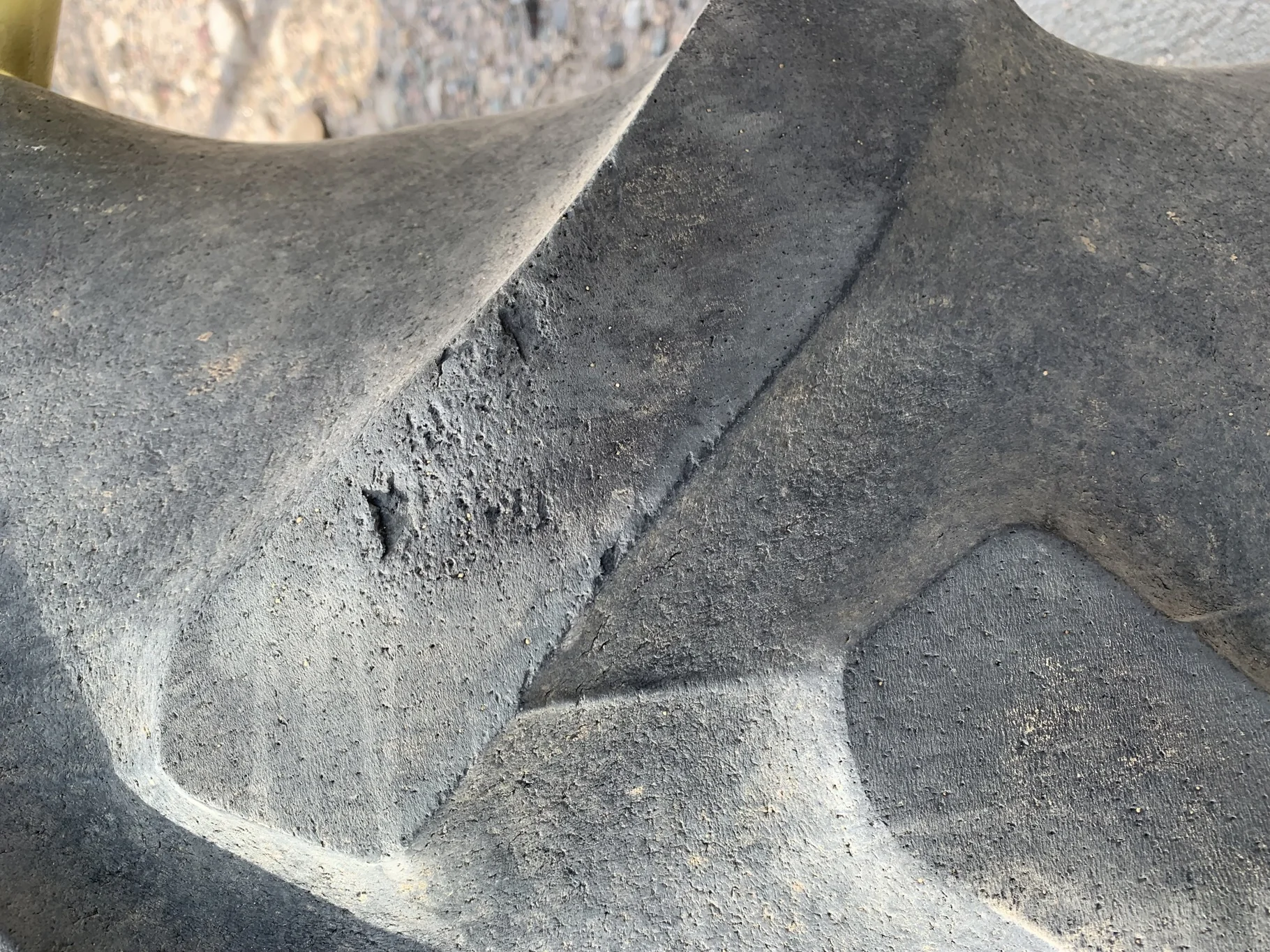 Used 25% 380/90R50 Goodyear Super Traction Radial R-1W (151D) TL on a 12 x 50 Case Silver 10 Bolt W image 6