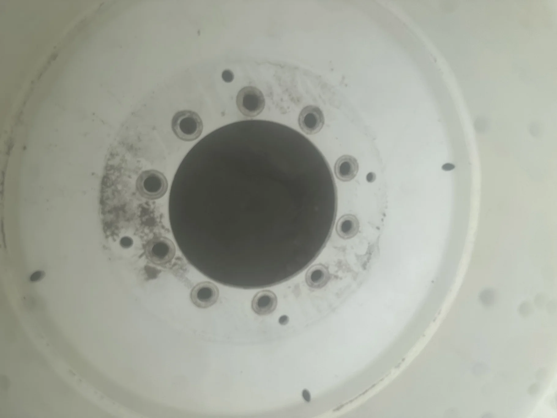 USED 98% 540/65R30 Trelleborg TM800 High Speed R-1W 150D TL on a 18 X 30 NH 10 Bolt (.812) 5/8" Stra image 3