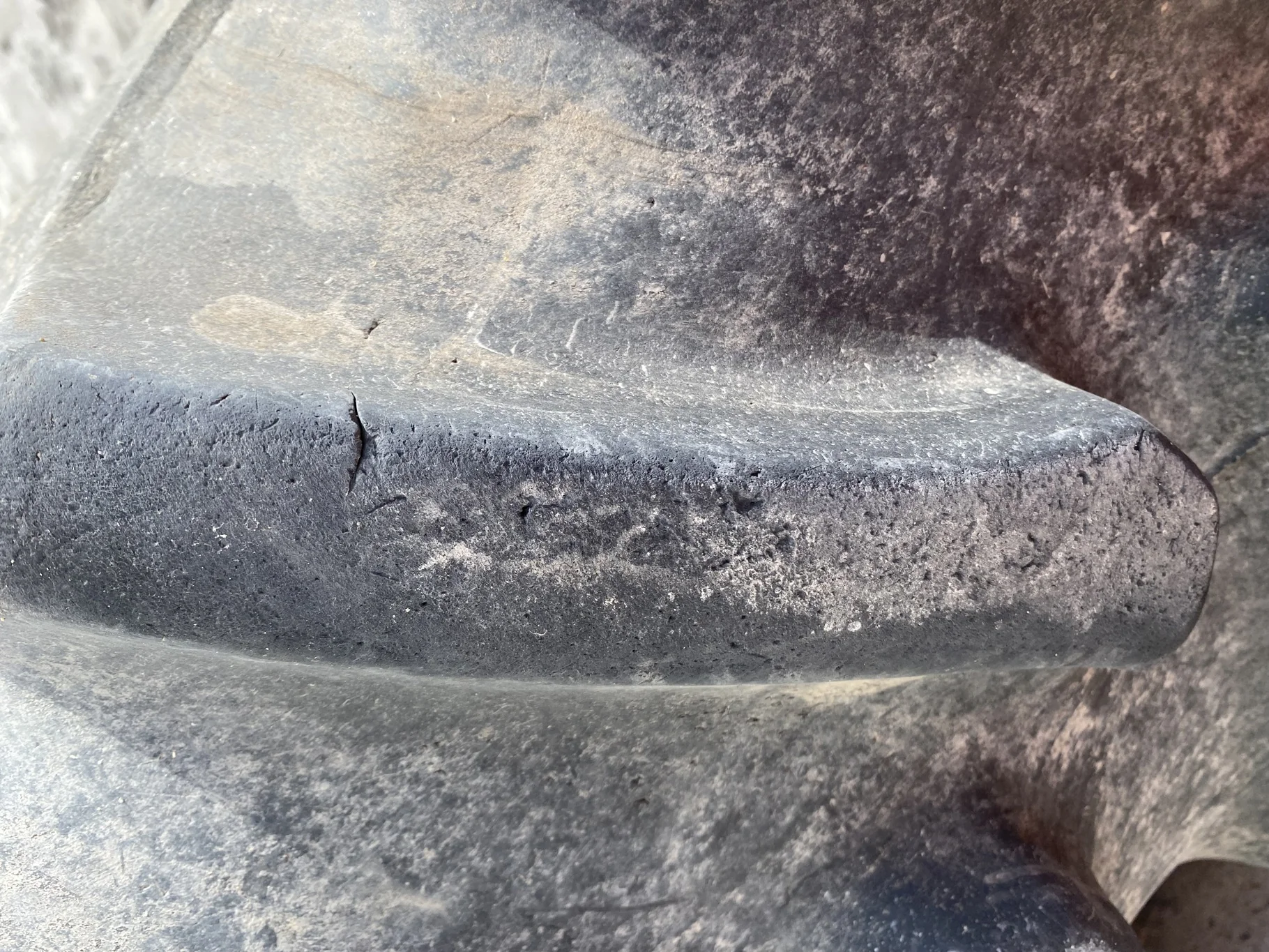 Used 98% 480/80R42 Firestone Radial All Traction 23 R-1 (151B) TL on 16 x 42 Case Silver Outside DD image 6