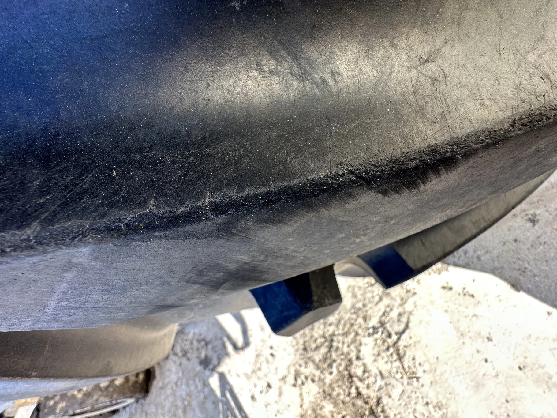 Used 80% 710/70R42 Michelin MachXBib R-1W 173D TL on a 23 x 42 JD Yellow 12 Bolt (.945) Stub D image 5