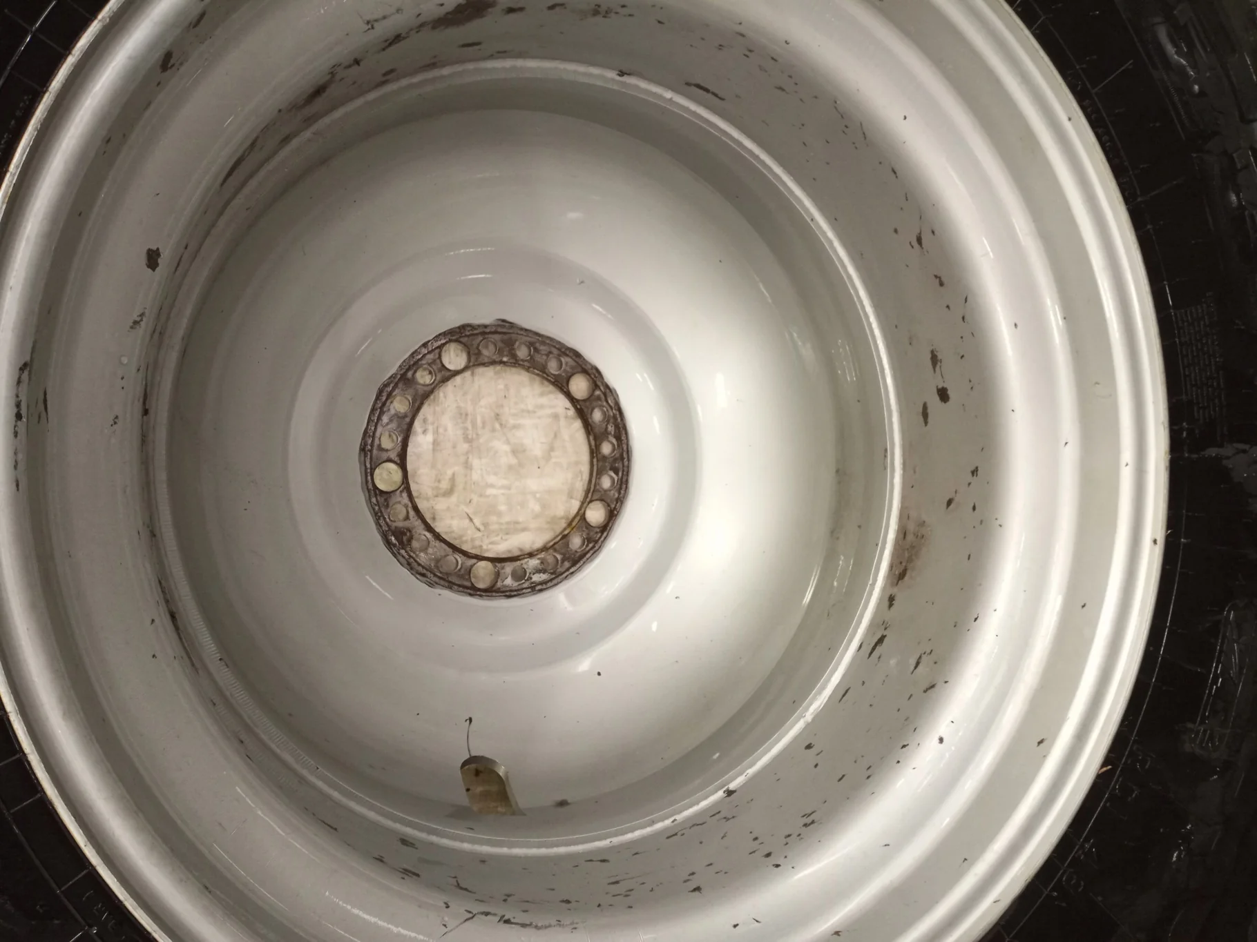 Used 95% IF580/85R42 CFO Firestone Radial Deep Tread 23 R-1W (178B) TL (Road wear. Small cuts in lu image 4