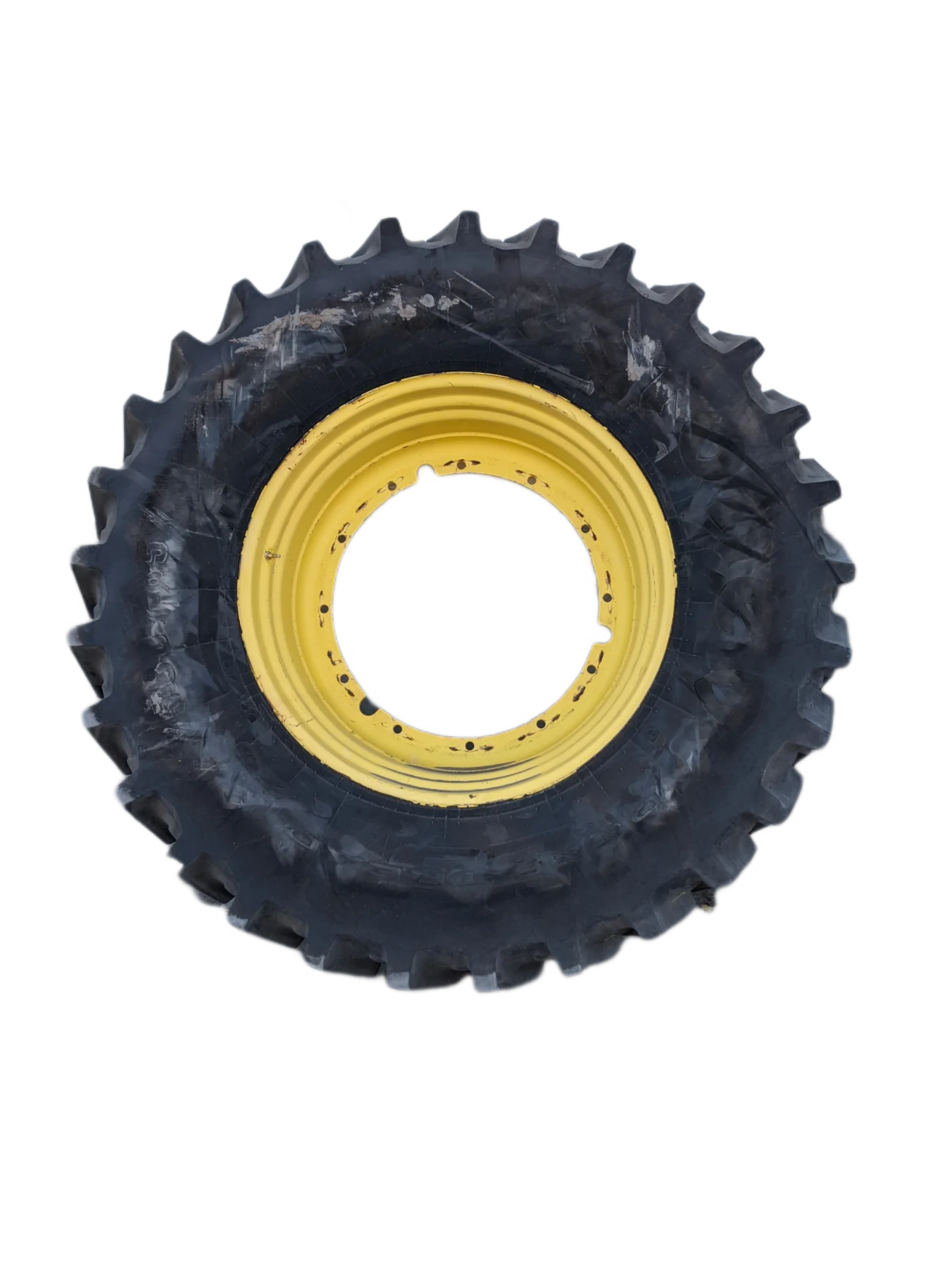 Used 95% IF580/85R42 CFO Firestone Radial Deep Tread 23 R-1W (178B) TL (Road wear. Small cuts in lu image 2