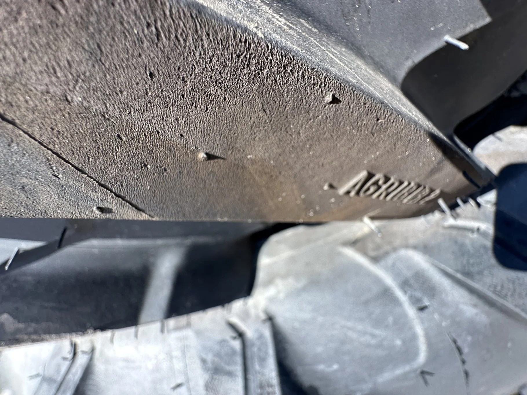 Take Off 520/85R46 Michelin AgriBib 2 R-1W (164B) TL on a 15 X 50 Fendt Red 10 Bolt Center (10-13.18 image 8