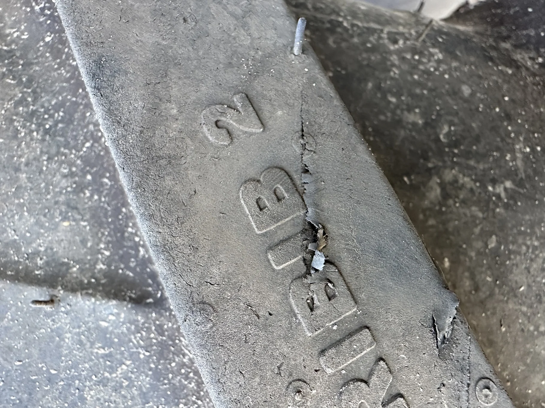 Take Off 520/85R46 Michelin AgriBib 2 R-1W (164B) TL on a 15 X 50 Fendt Red 10 Bolt Center (10-13.18 image 9