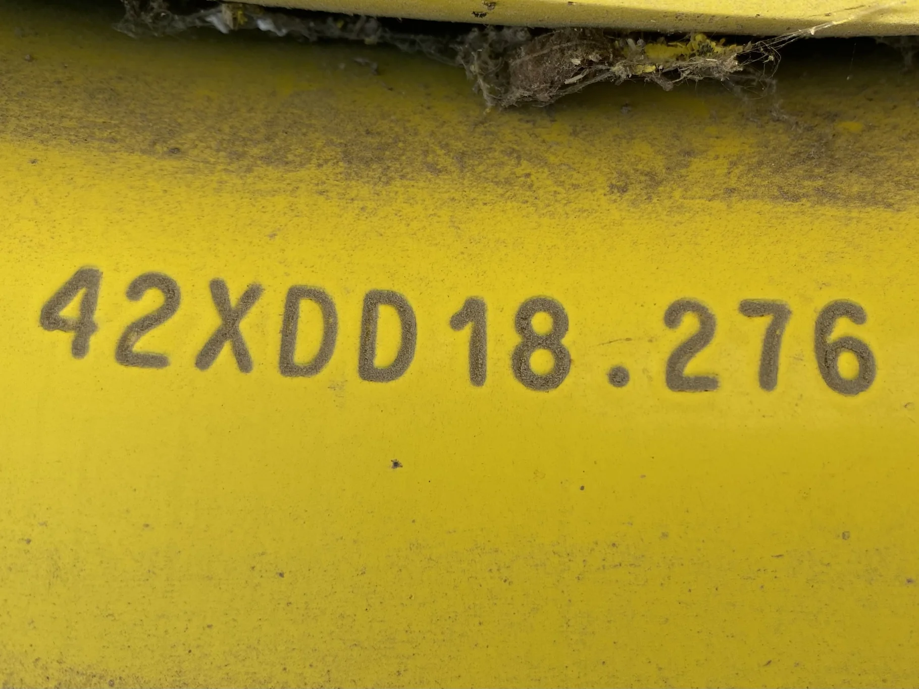 Used 80% 520/85R42 Goodyear Ultra Torque DT712 (157A8/B) R-1 TL on 18 x 42 JD Yellow 10-13.19 image 8