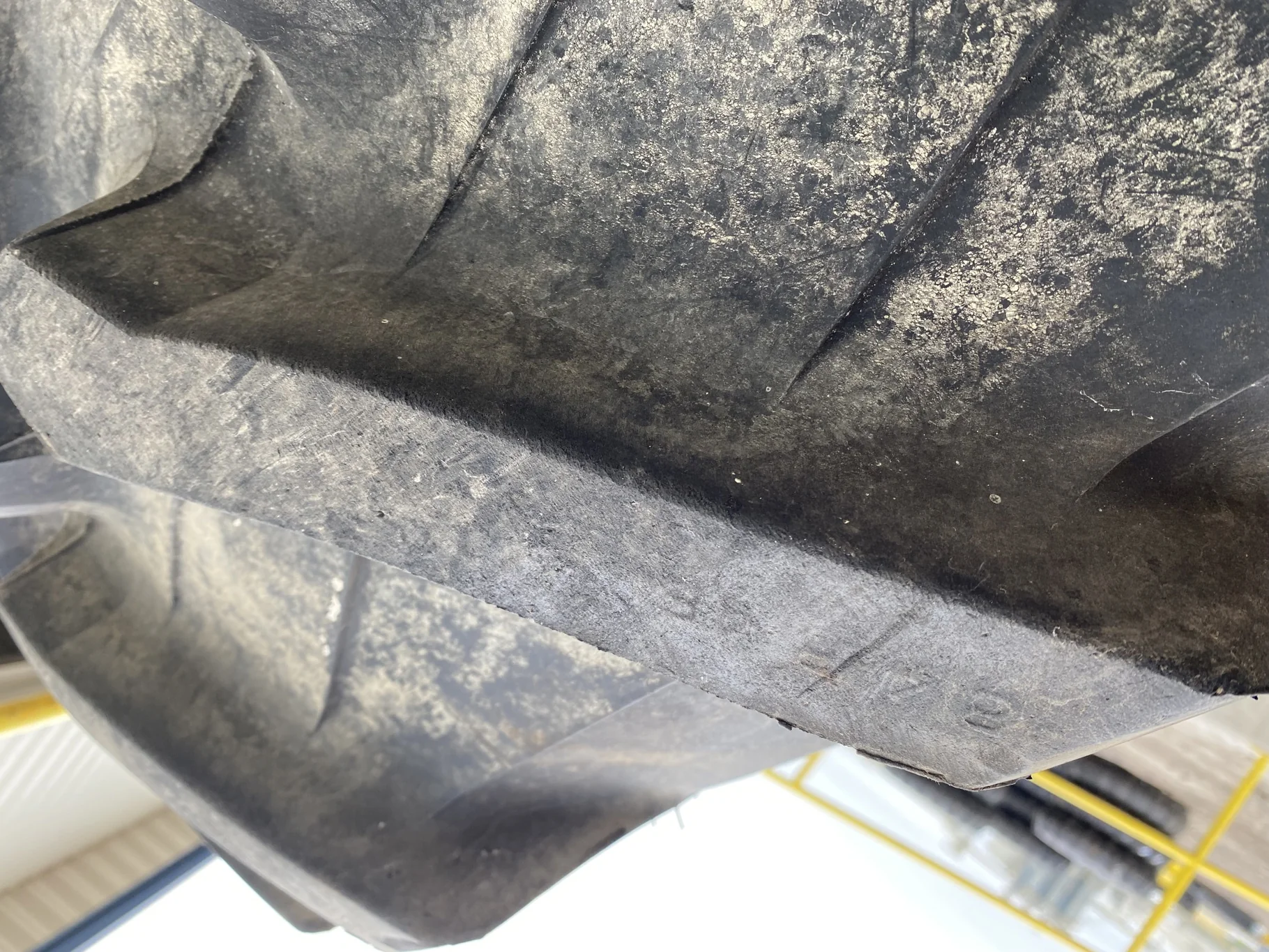 Used 90% 480/80R46 Trelleborg TM600 R-1W 158A8 TL on a 16 x 46 10 Bolt Dual Wheel JD YELLOW 10-13.19 image 8