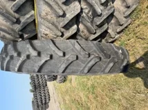 Used 80% 380/90R50 Trelleborg (151A8) R-1W TL on 12 x 50 JD Yellow Stub Disc Faded Rim with sc image 3