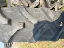 Used 80% 380/90R50 Trelleborg (151A8) R-1W TL on 12 x 50 JD Yellow Stub Disc Faded Rim with sc image 5