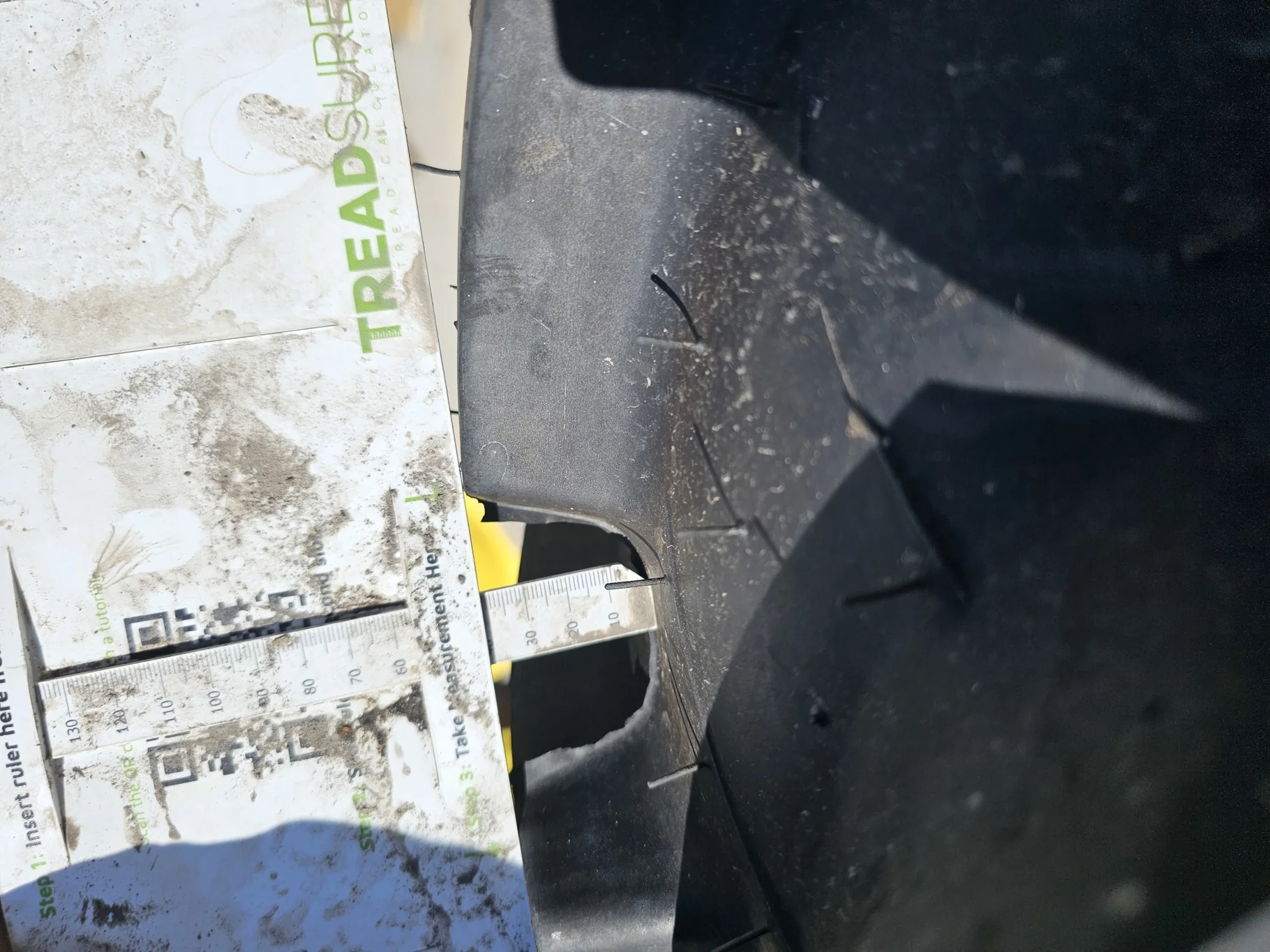 Take Off 11.2-24 Galaxy Agri Trac II R1 C(6Ply) on a 10 X 24 John Deere Yellow Waffle Wheel (2 Bolt) image 6