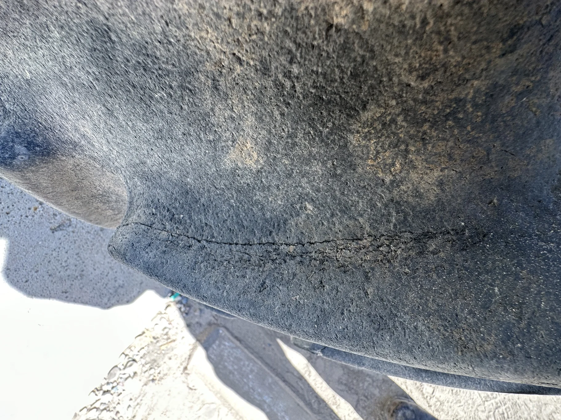 Used 75% 650/65R38 Alliance 360 Super Power Drive Radial R-1W (171D) TL on a 18 x 38 JD Yellow image 7