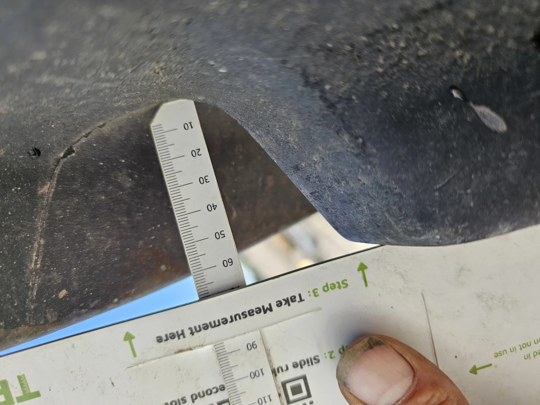 Used 90% IF800/70R38 CFO+ Michelin CerexBib 2 R-1W 187A8 TL on a 27 x 38 JD Yellow 10 Bolt Combine W image 8