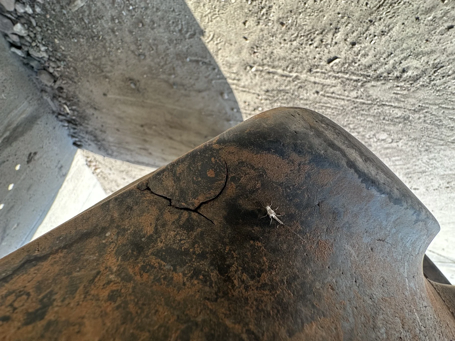 Used 50% 420/85R34 Firestone Radial All Traction Deep Tread R-1W (147B) TL on a 15 x 34 JD Yellow image 7