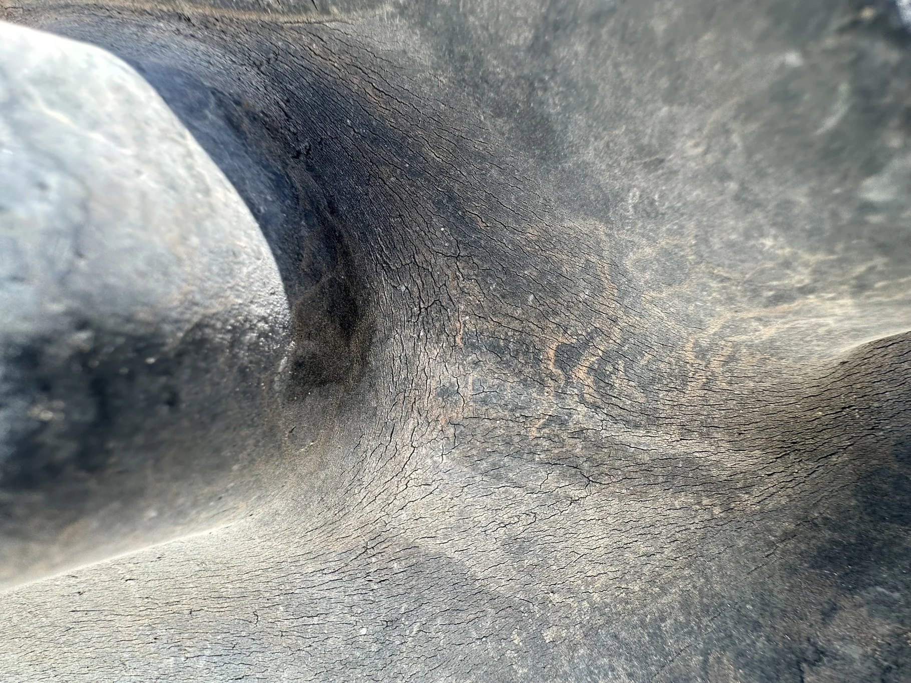 Used 70% 420/85R34 Firestone Radial All Traction DT R-1W 147B TL on a 15 x 34 JD Yellow Waffle image 5