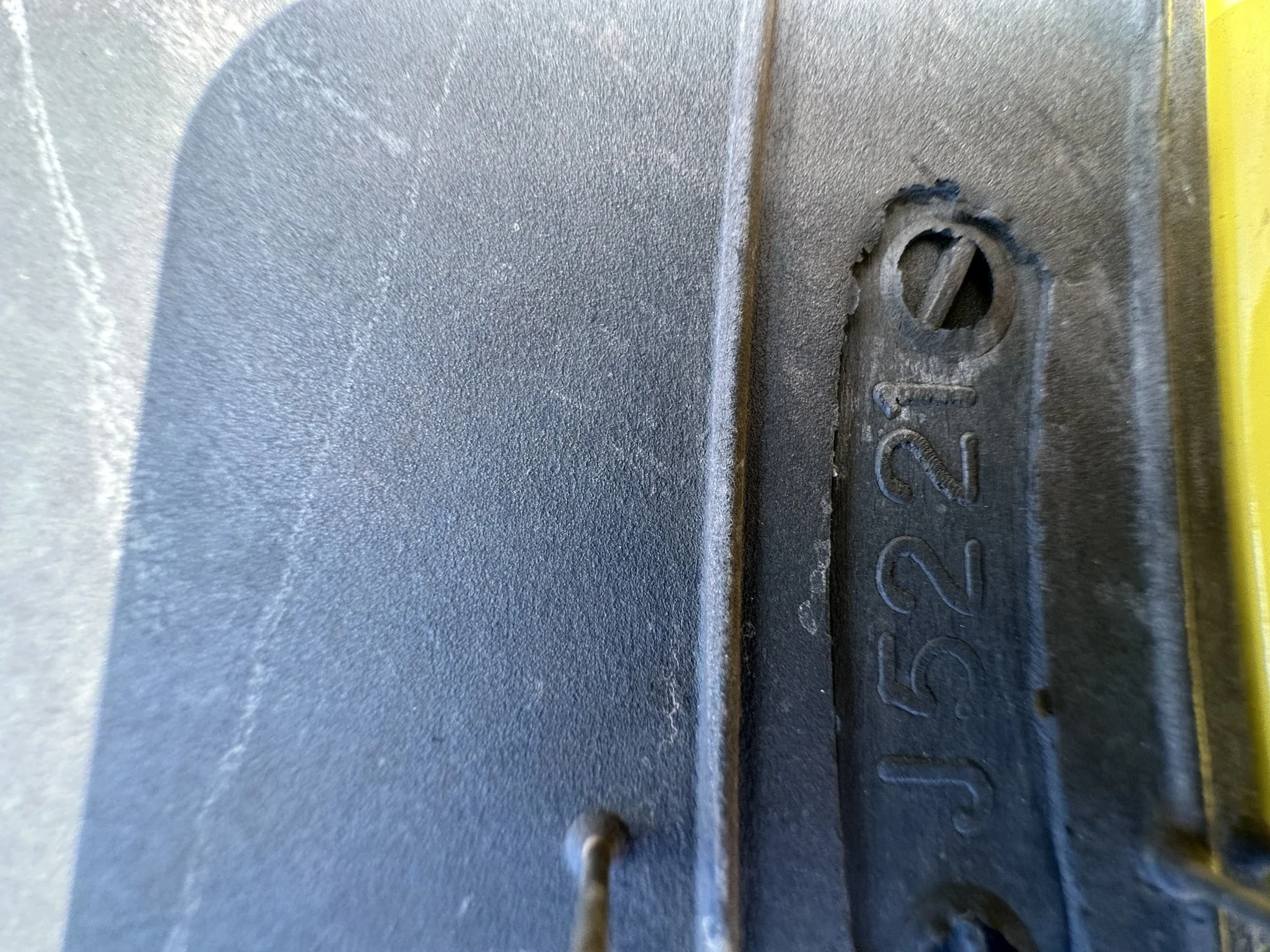 USED 98% 460/85R30 BKT AMX RT855 R-1W (145A8) TL on a 15 X 30 JD Yellow 2 Bolt GKN Style Wheel image 4