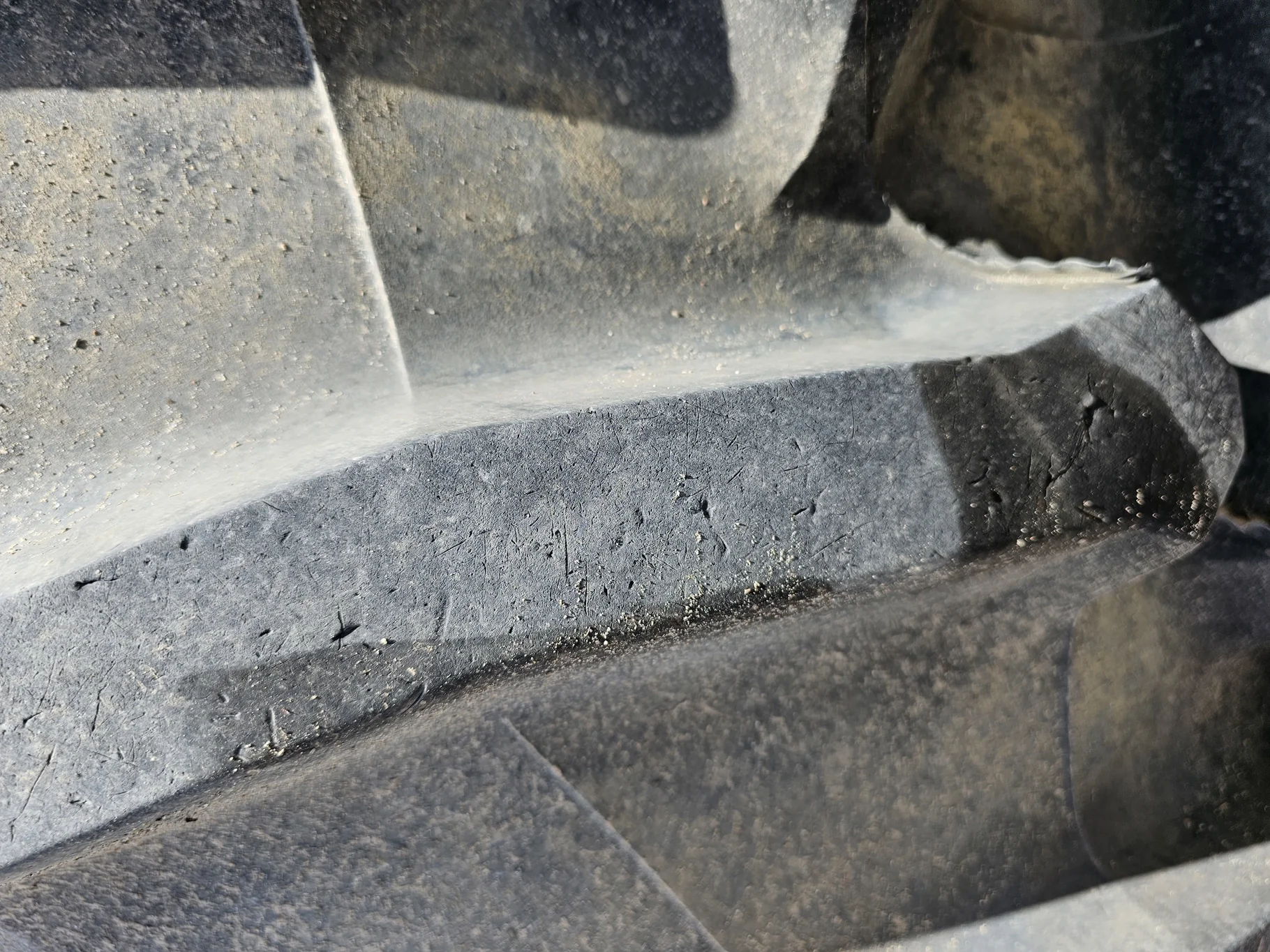 Used 90% 650/65R42 Trelleborg TM800 High Speed R-1W (158D) TL on a 20 x 42 Fendt Red 10 Bolt (.937) image 6