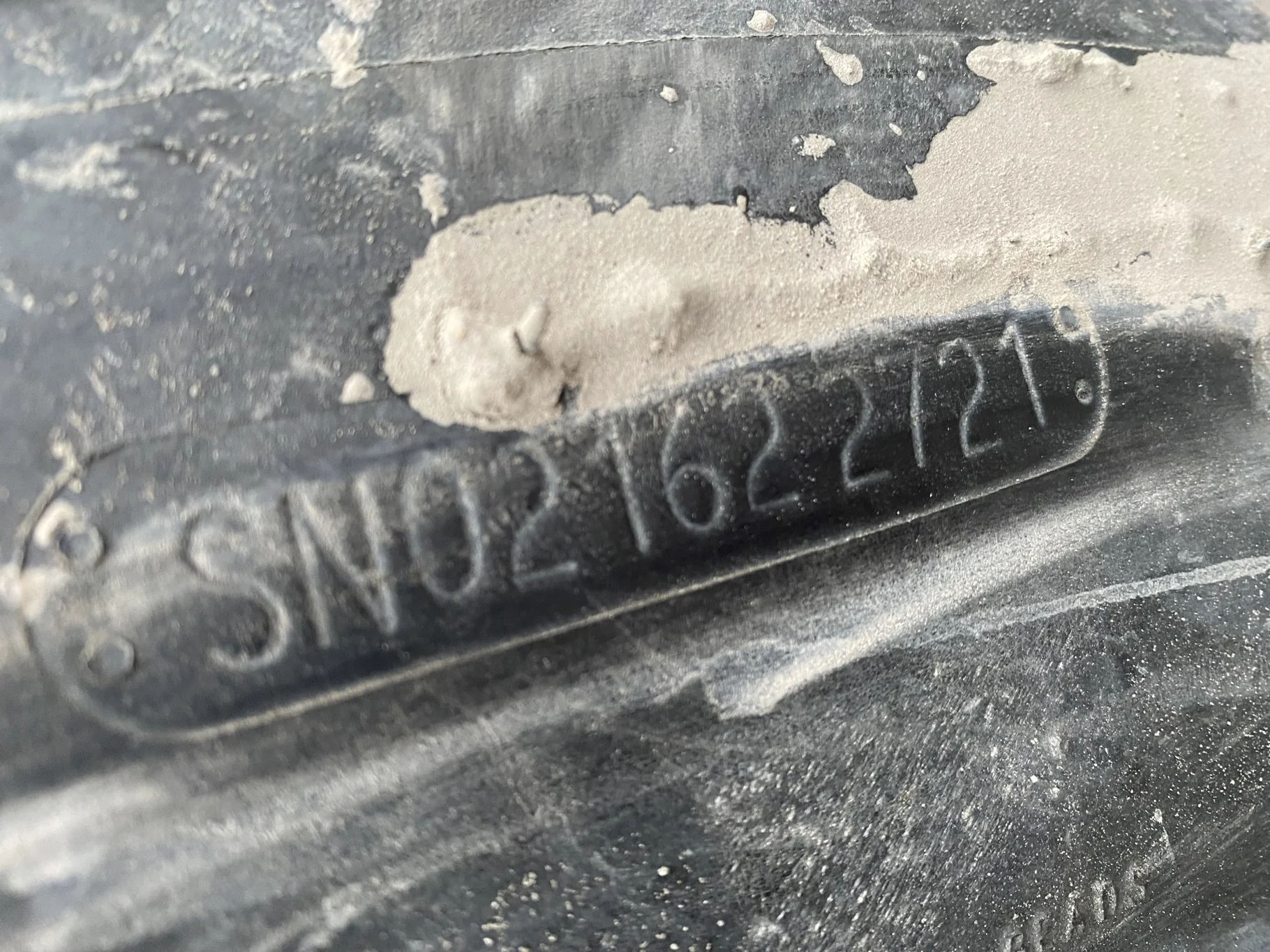 Used 90% 14.9-24 R66 Farmboy IR007 Irrigation C(6Ply) TT mounted on 10 x 24 Galvanized 8 Bolt Wheel image 7