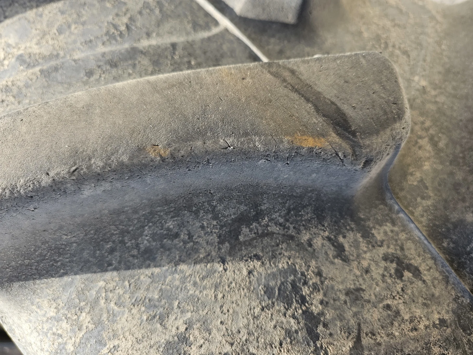 Used 75% 480/80R50 Firestone Radial Deep Tread 23 R-1W 159B TL on 15 x 50 John Deere Yellow 12 Bolt image 4