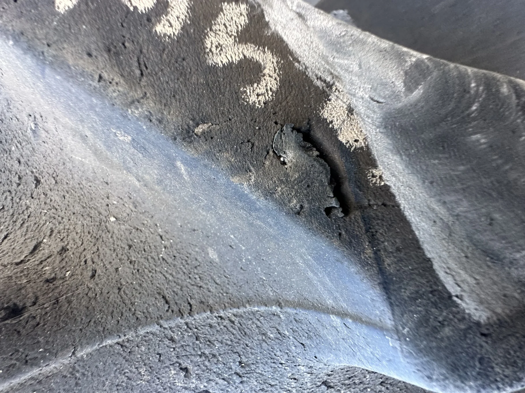 Used 480/70R34 155A8/B Goodyear Special Sure Grip TD8 Radial R-2 TL 70% On 15 x 34 JD Yellow Wheel image 5