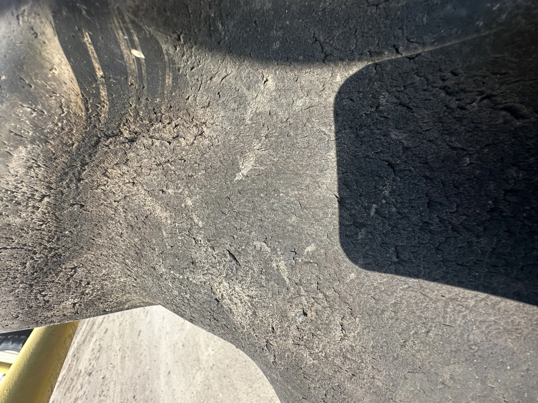 Used 480/70R34 155A8/BGoodyear Special Sure Grip TD8 Radial R-2 TL 65% On 15 x 34 JD Yellow Wheel image 5