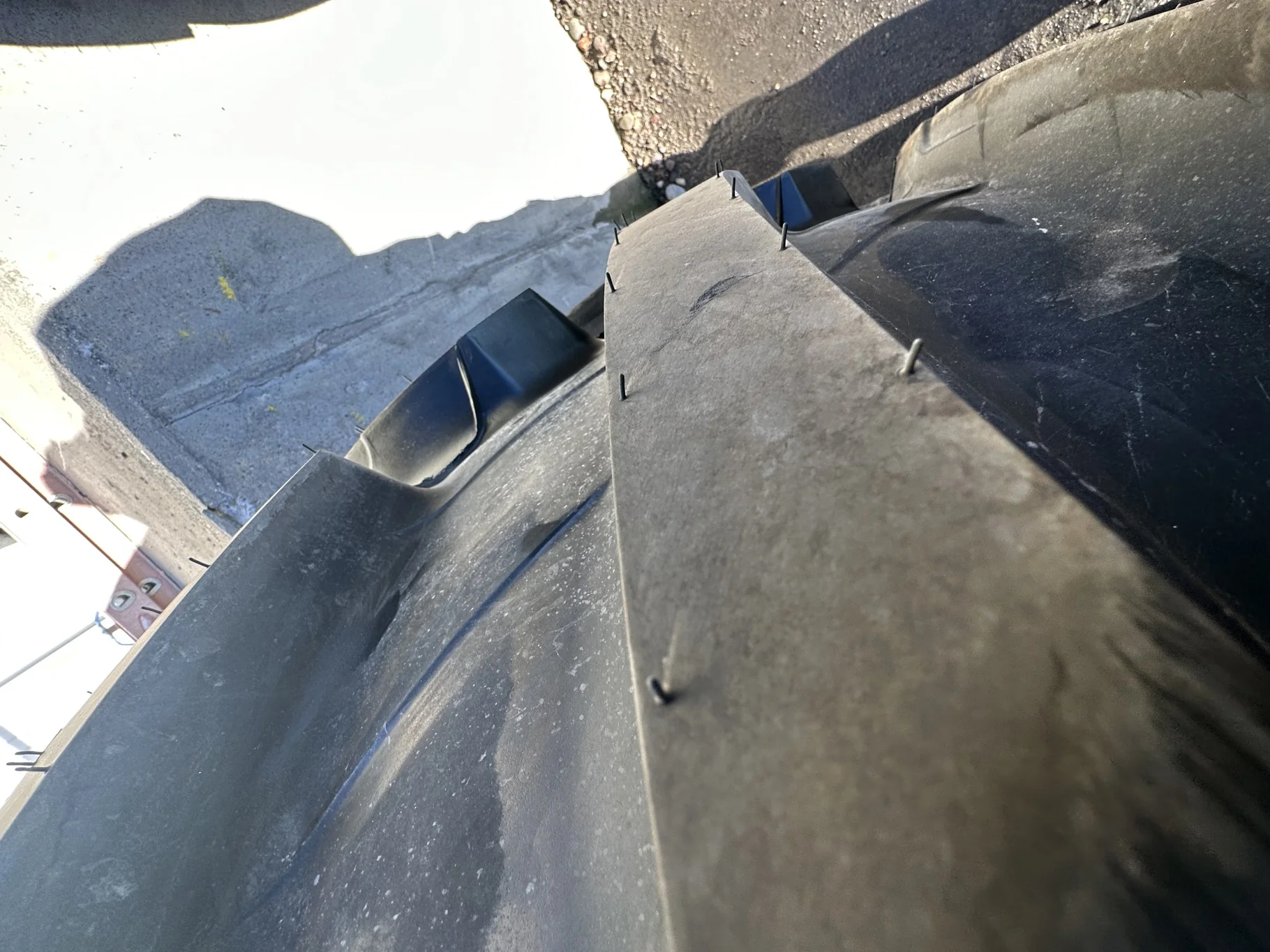 Take Off 650/85R38 Alliance Agristar 2 R-1W 173D TL on a 23 X 38 JD Yellow 20 Bolt (.938) Insi image 6