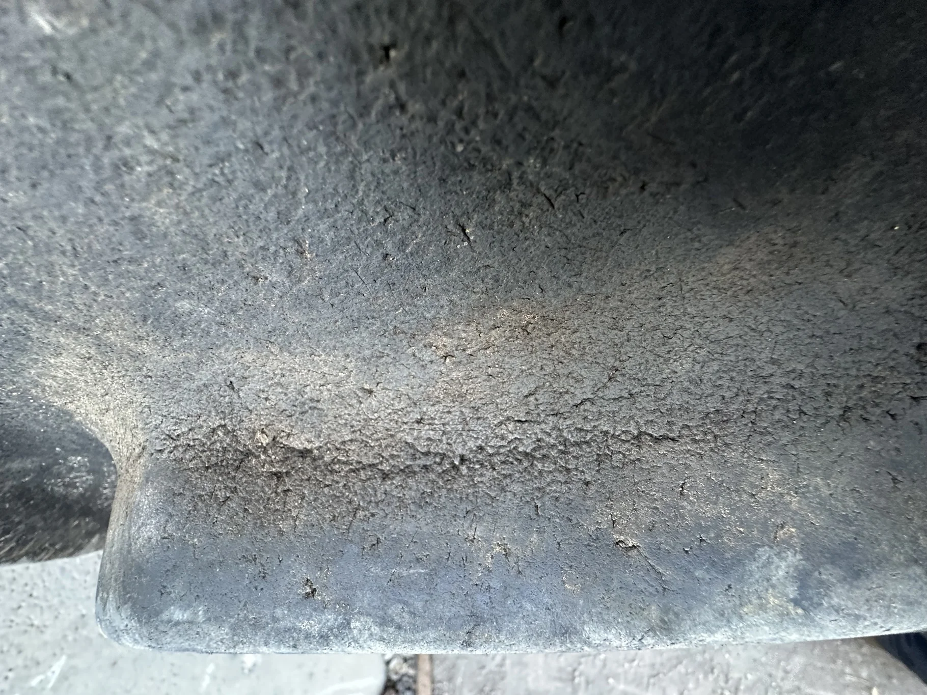 Used 80% 650/85R38 Firestone Radial Deep Tread 23 R-1W 173B TL on a 23 x 38 JD 10 Bolt Outside Dolly image 9
