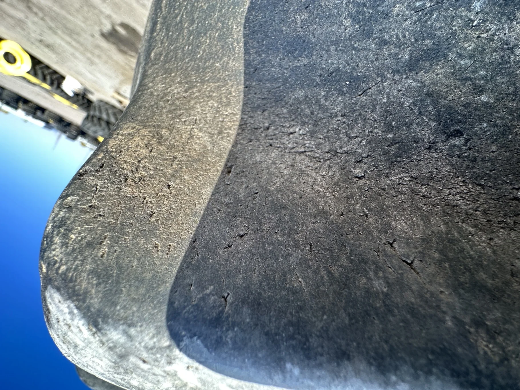 Used 85% 650/85R38 Firestone Radial Deep Tread 23 R-1W 173B TL on a 23 x 38 JD 10 Bolt Inside DD image 6