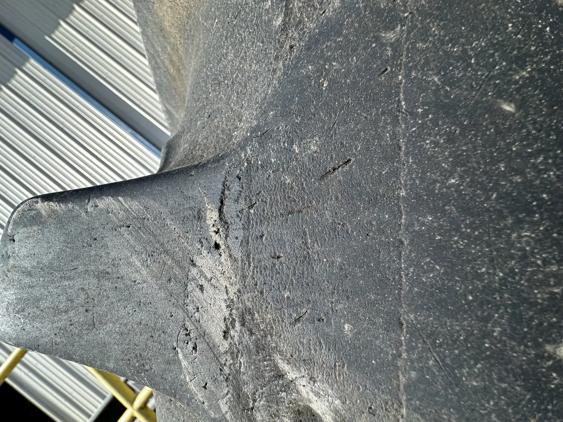 Used 85% 650/85R38 Firestone Radial Deep Tread 23 R-1W 173B TL on a 23 x 38 JD 10 Bolt Inside DD image 9
