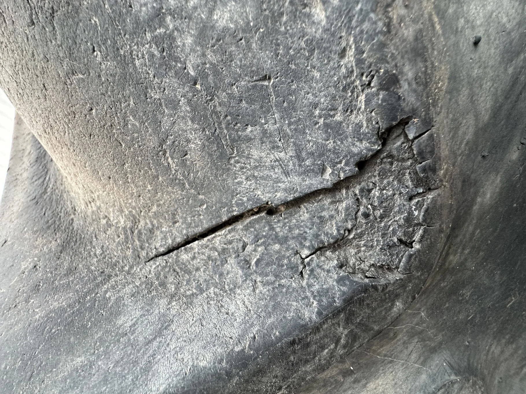 Used 75% IF800/55R46 Goodyear Optitrac DT830 R-1W (182D) TL on a 28 x 46 JD Yellow 12 Bolt Stu image 8