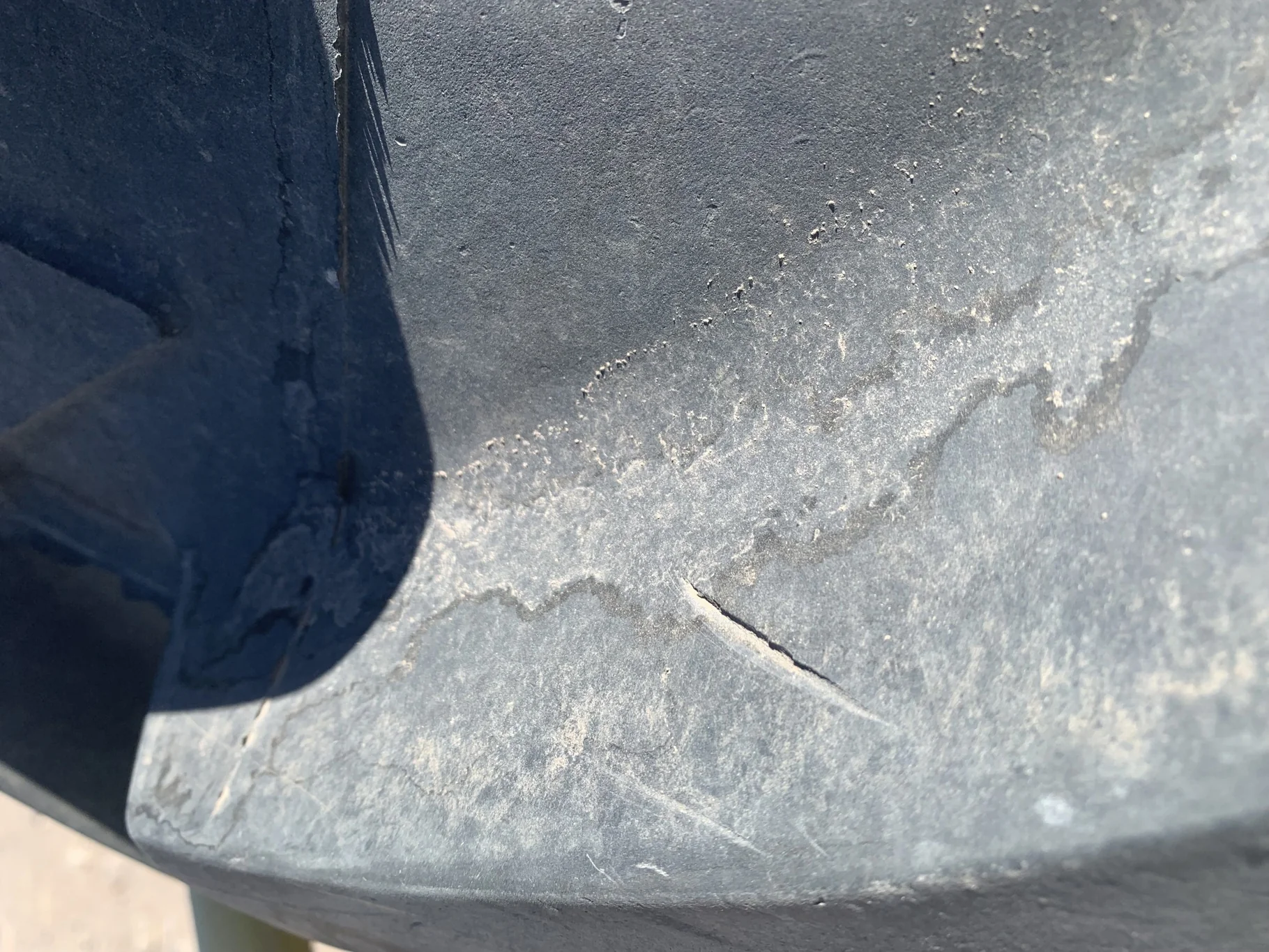 USED 98%18.4R34 Michelin AgriBib TL 141B TL on 15 X 34 CIH silver no center Lug Cuts (WH 17mm) (Lug image 5