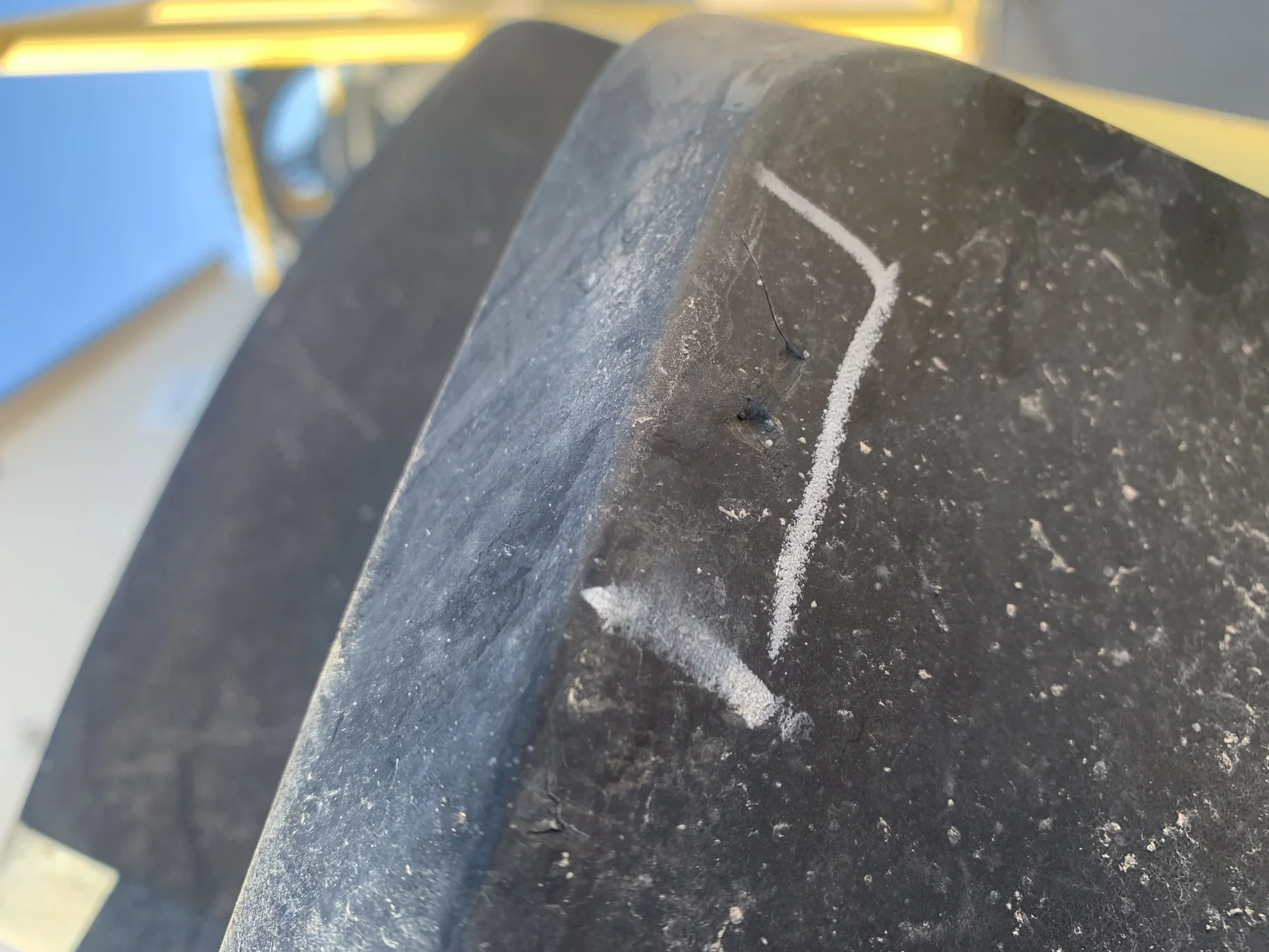 USED 98%18.4R34 Michelin AgriBib TL 141B TL on 15 X 34 CIH silver no center Lug Cuts (WH 17mm) (Lug image 7