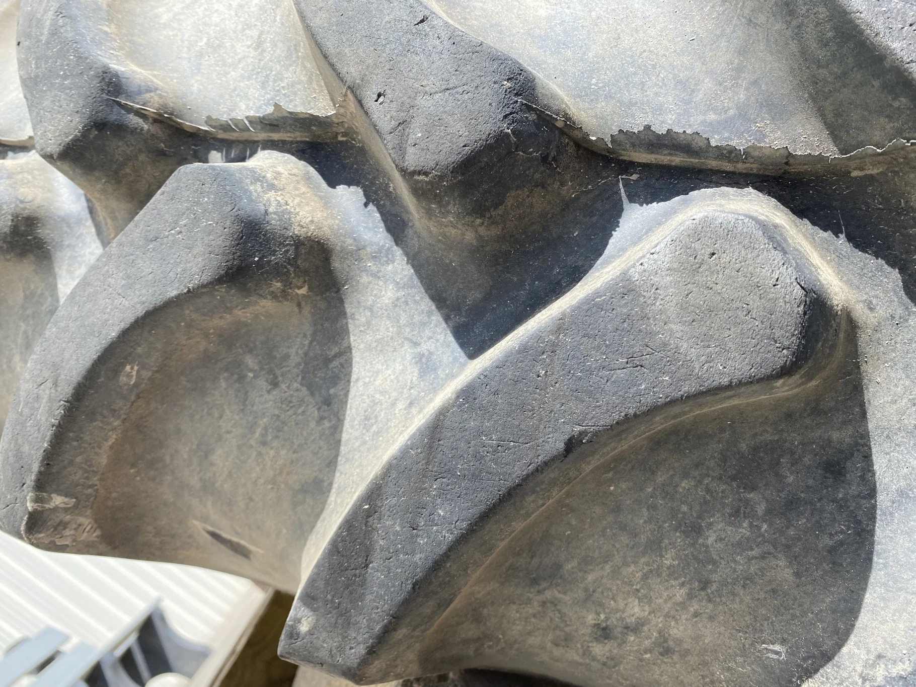 Used 98% 380/90R54 Firestone Radial 9000 R-1W (152B) TL on a 12 x 54 JD Yellow 10 Bolt (.937) image 8