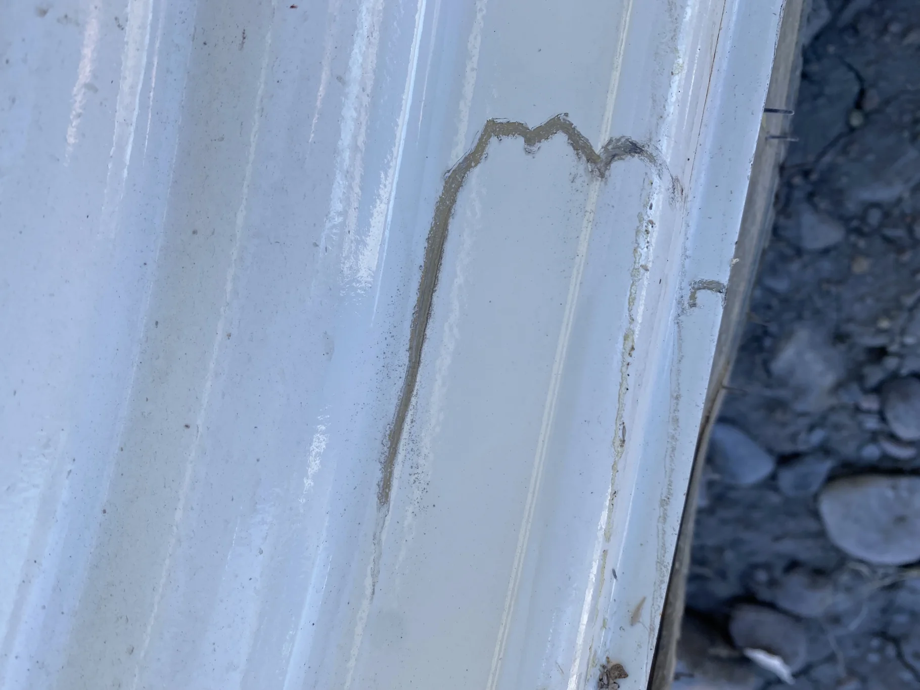 Take Off 320/85R34 (12.4R34) Michelin AgriBib 2 R-1W 133A8/133B TL on a 10 X 34 NH White 12 bolt wh image 8