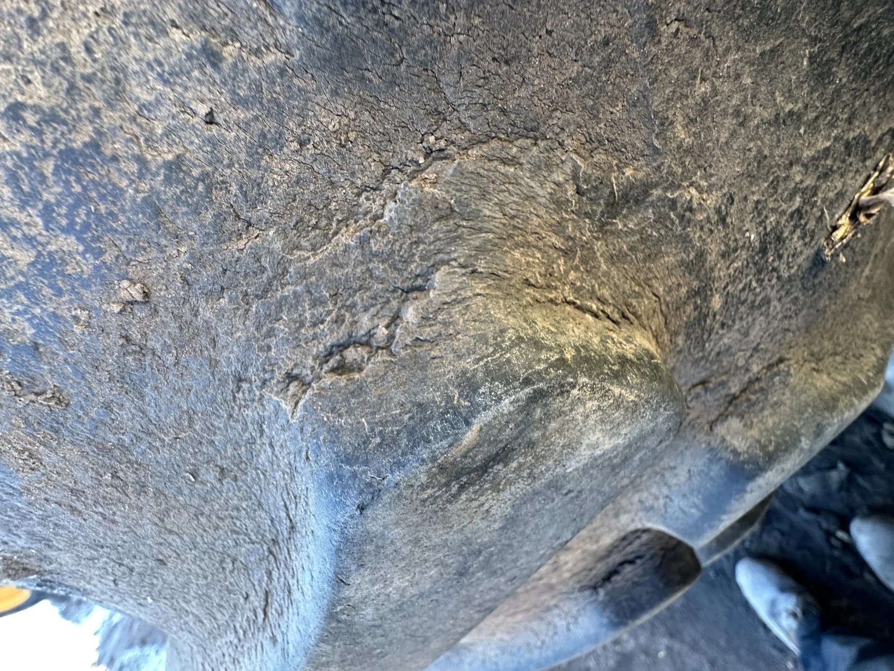 Used 38% 520/85R42 Firestone Radial All Traction 23 R-1W (157B) TL with 18 x 42 Case Silver 20 Bolt image 8