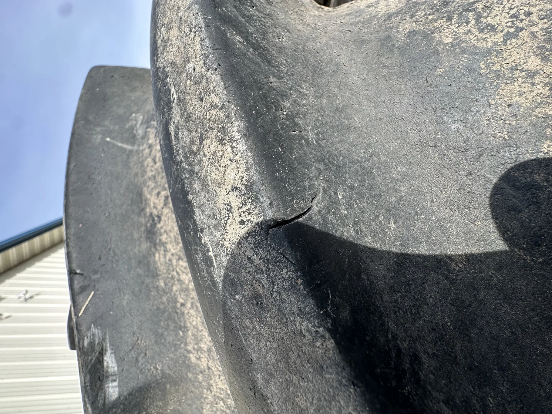 Used 620/70R42 166B Goodyear Optitrac R-1W TL 65-70% On 20 x 42 12B JD Yellow Stub Disc Wheel image 7