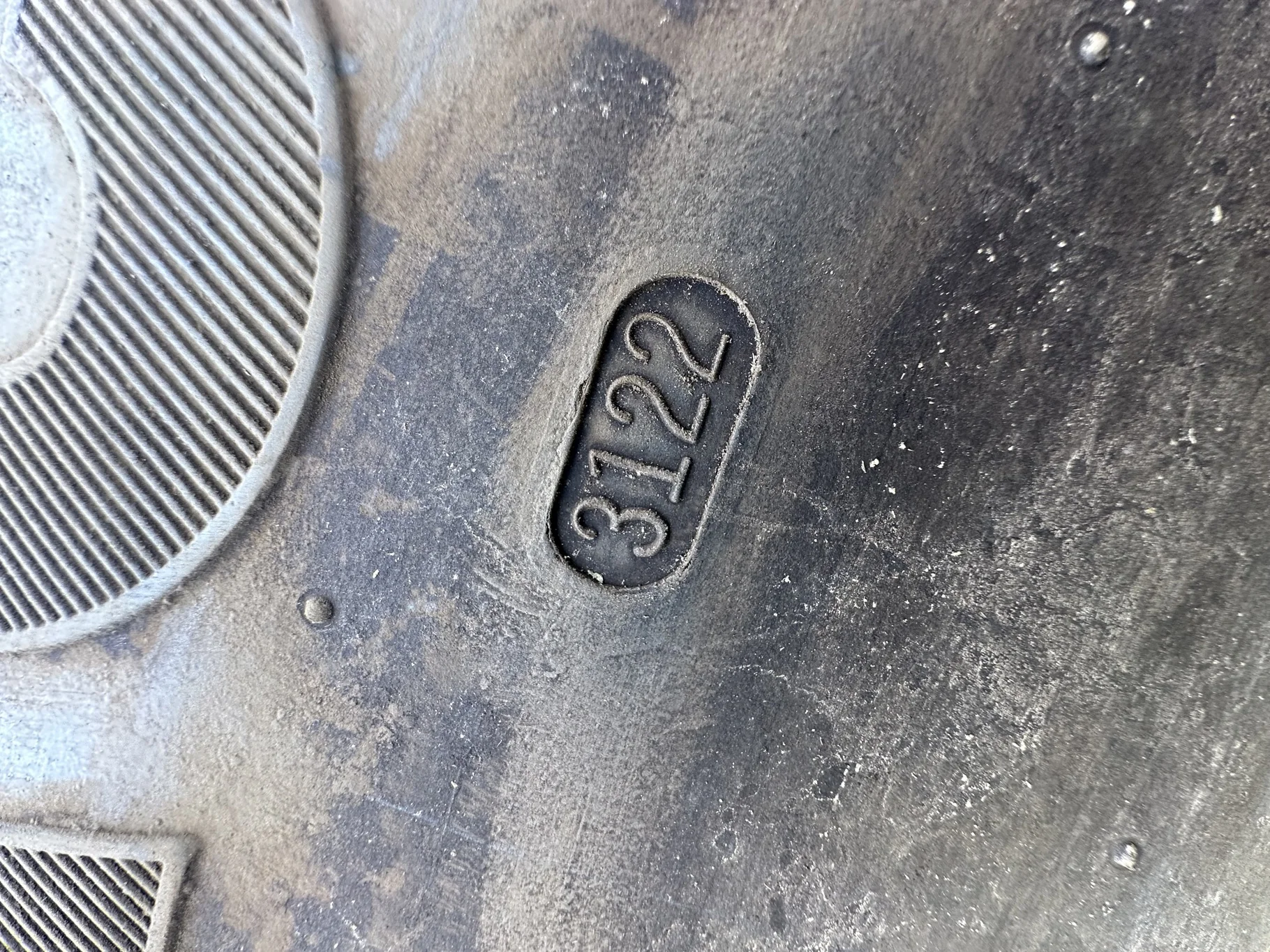 Used 90% 480/80R50 Mitas AC85 R-1W 159B TL on a 15 x 50 JD Yellow 12 Bolt Stub Disc (12-32.047 image 6