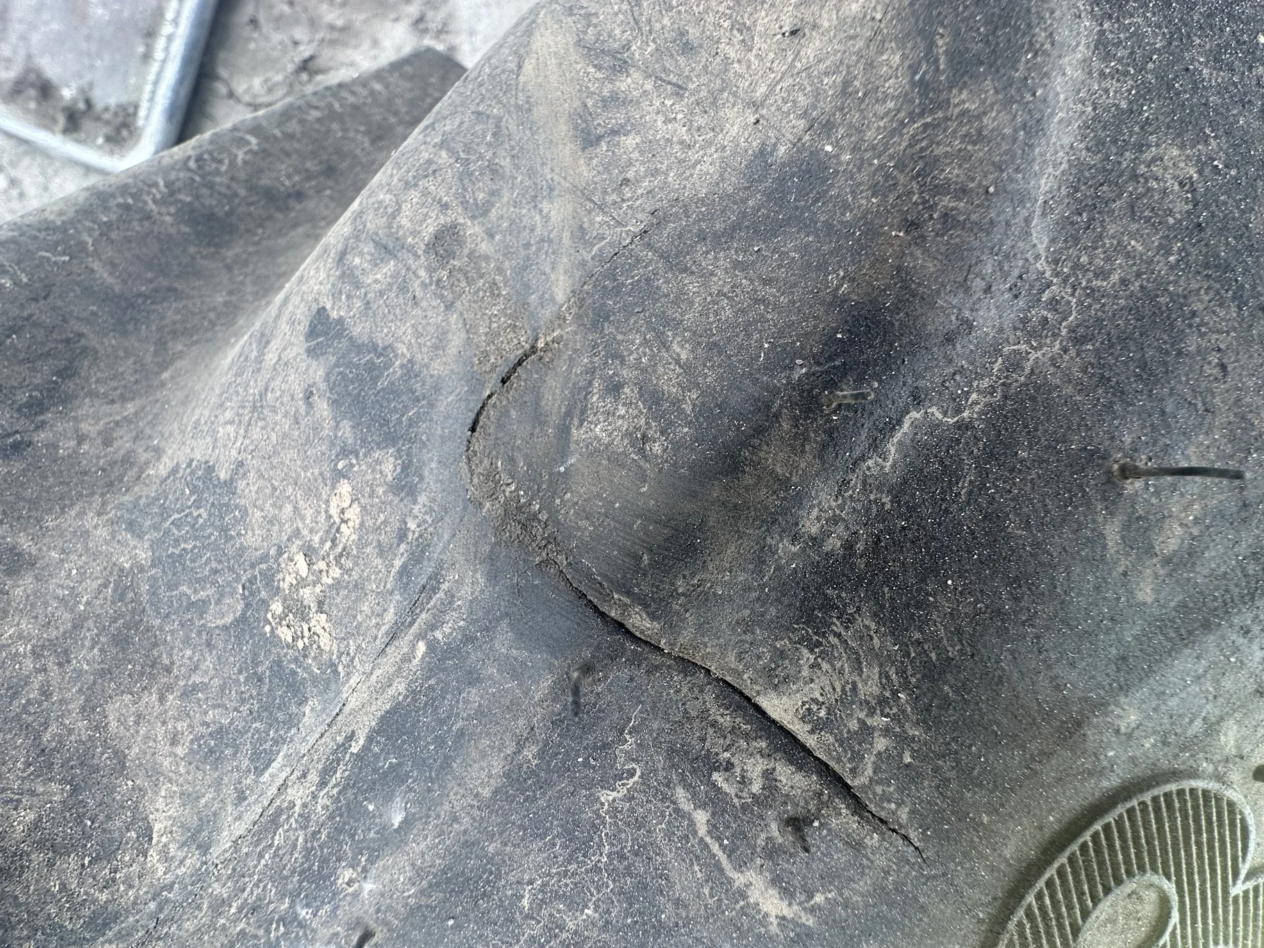 Used 480/80R50 159B Mitas AC85 TL R-1W 95-100% on 15 X 50 10-13.189-11.07 Dual Yellow Wheel image 6