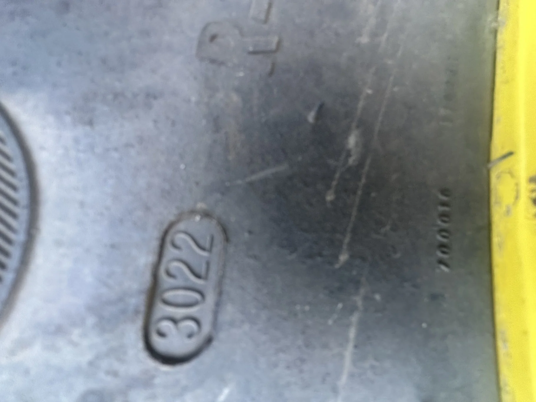 Used 480/80R50 159B Mitas AC85 TL R-1W 95-100% on 15 X 50 10-13.189-11.07 Dual Yellow Wheel image 7