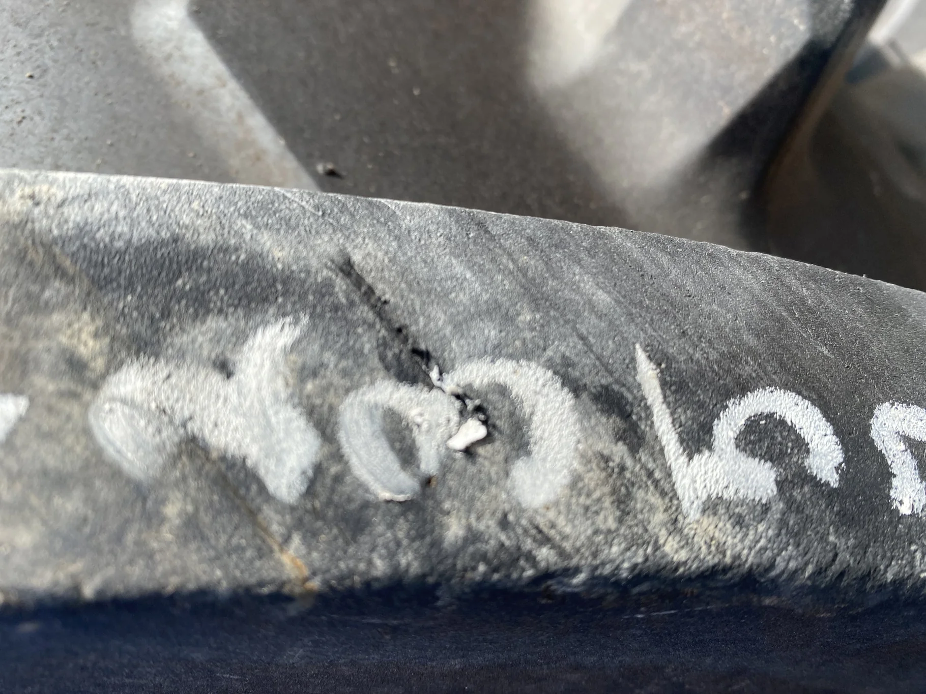 USED 98% 480/80R46 Michelin AgriBib 2 R-1W 158A8/158B TL on a 16 X 46 Fendt Red 16 bolt Stub Disc image 6