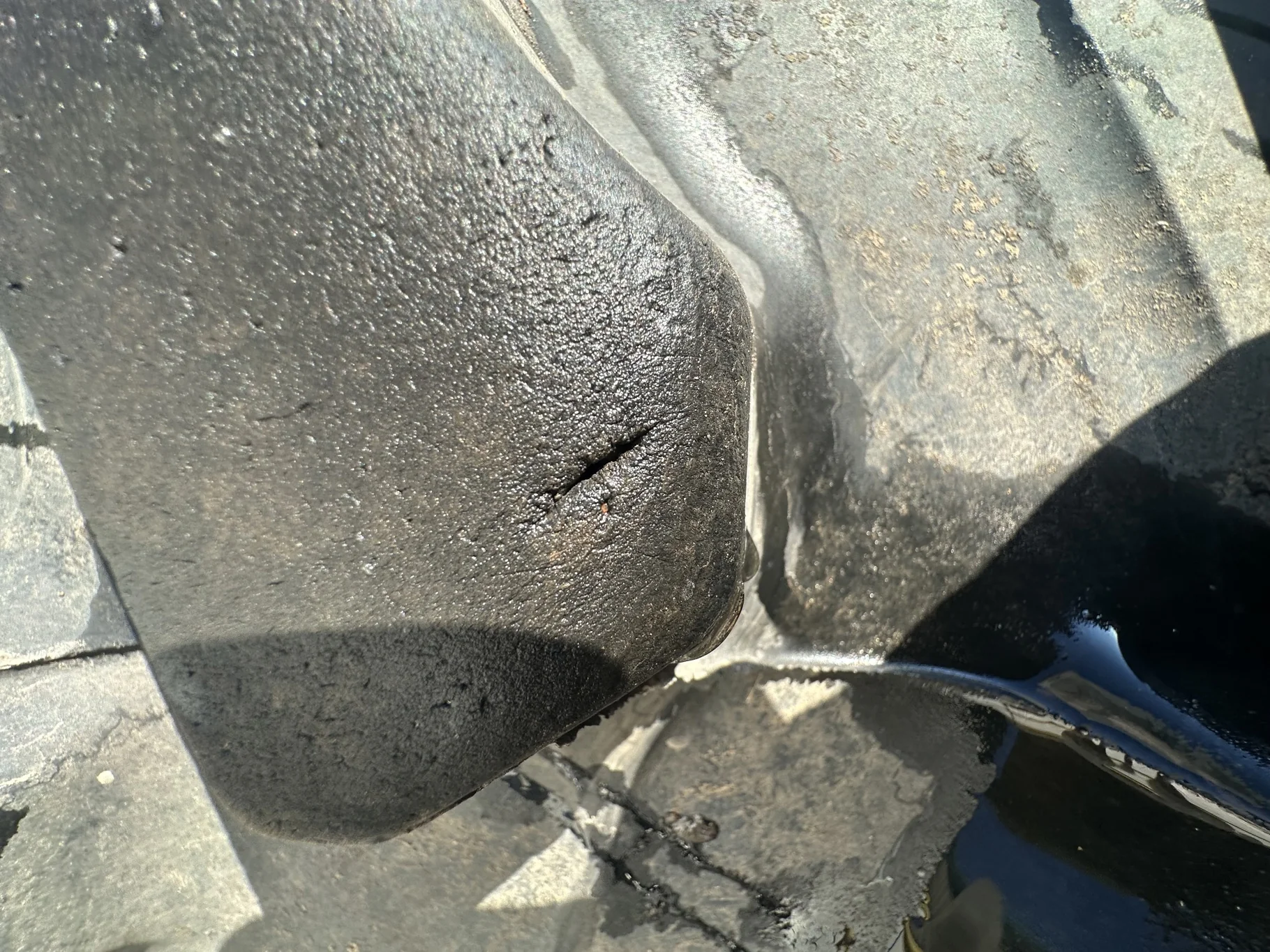 Used 85% 480/80R46 Firestone Radial All Traction 23 R-1 158B TL on 16 x 46 John Deere Yellow 12 Bolt image 6
