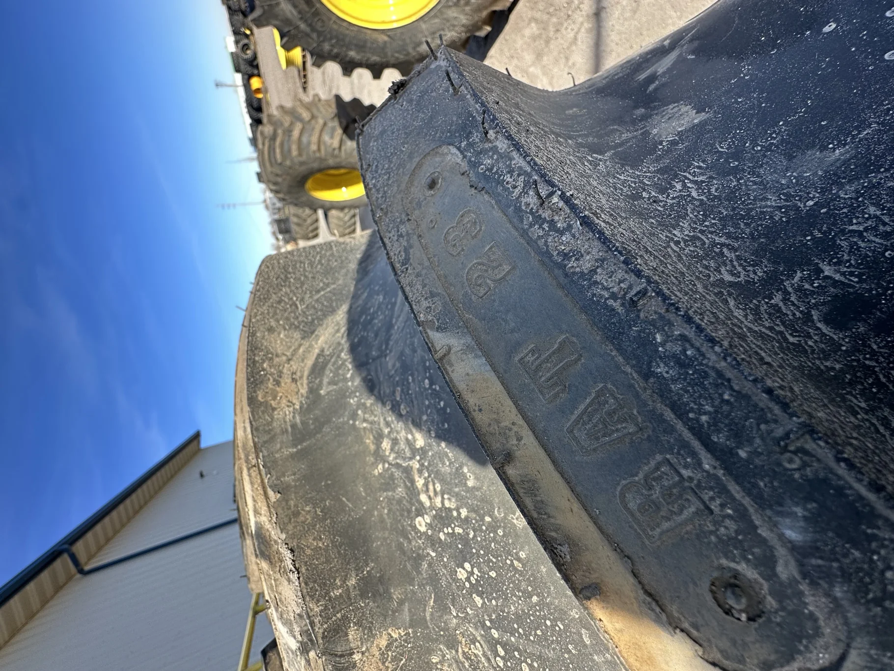 Take Off 23.1R26 Firestone Radial All Traction 23 R-1W 166B TL - (Slight Road Wear) Mounted on a image 7