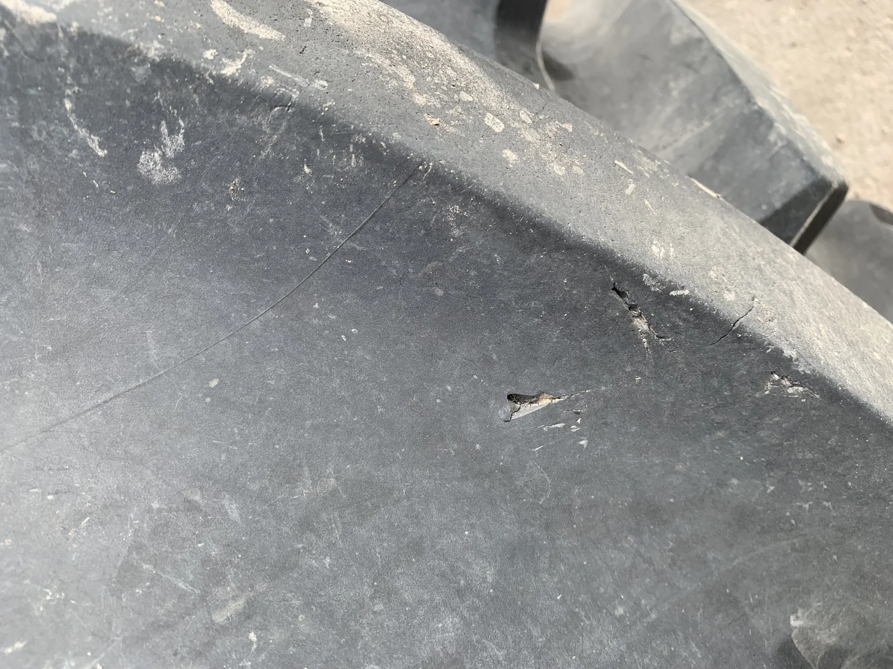 Used 710/70R38 171D Michelin MachXBib R-1W TL 90-95% On 23 X 38 Formed 8-10.82-8.75 6" Off Wheel image 9